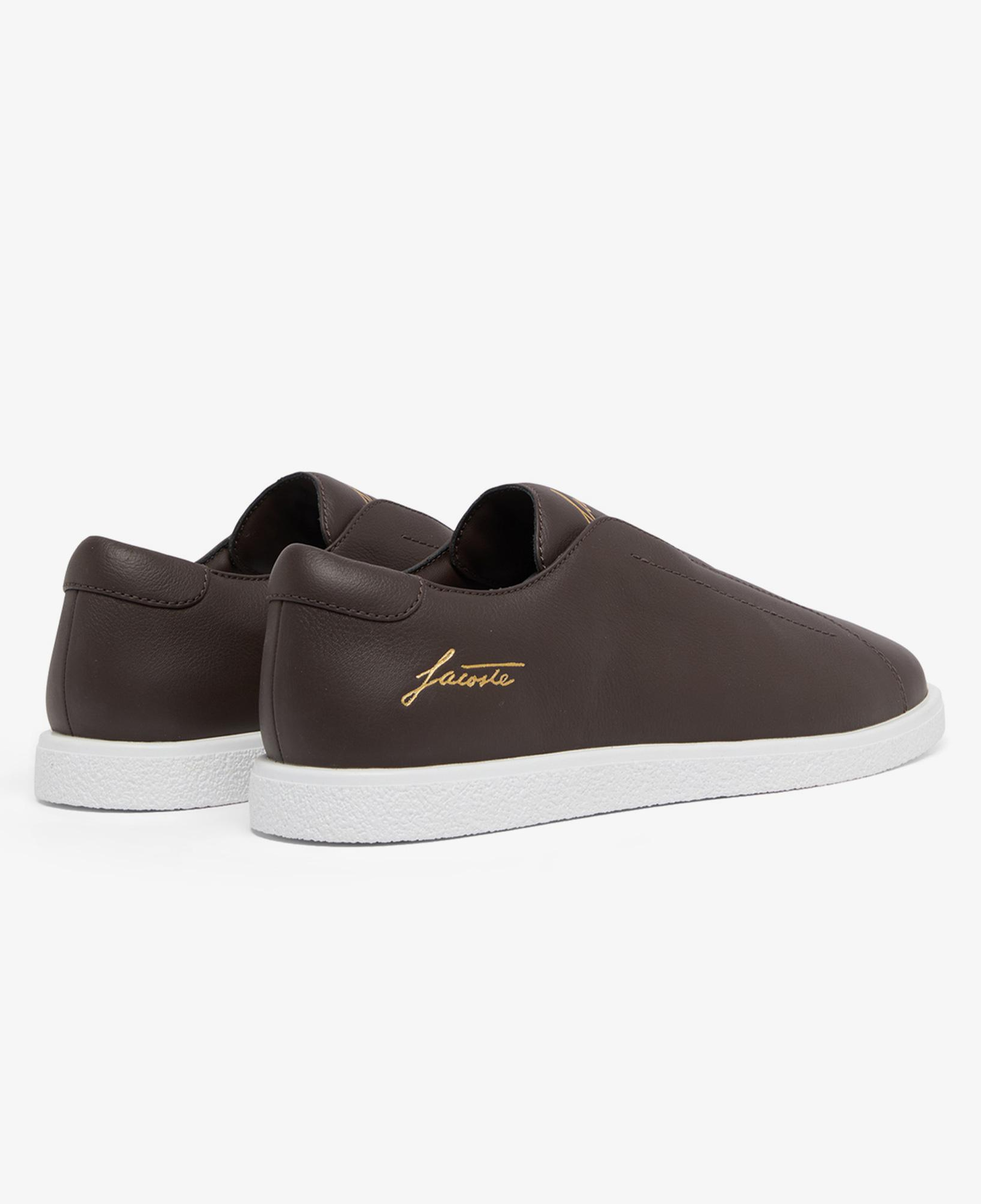 Lacoste Linecourt Slip-On Erkek Kahverengi Sneaker