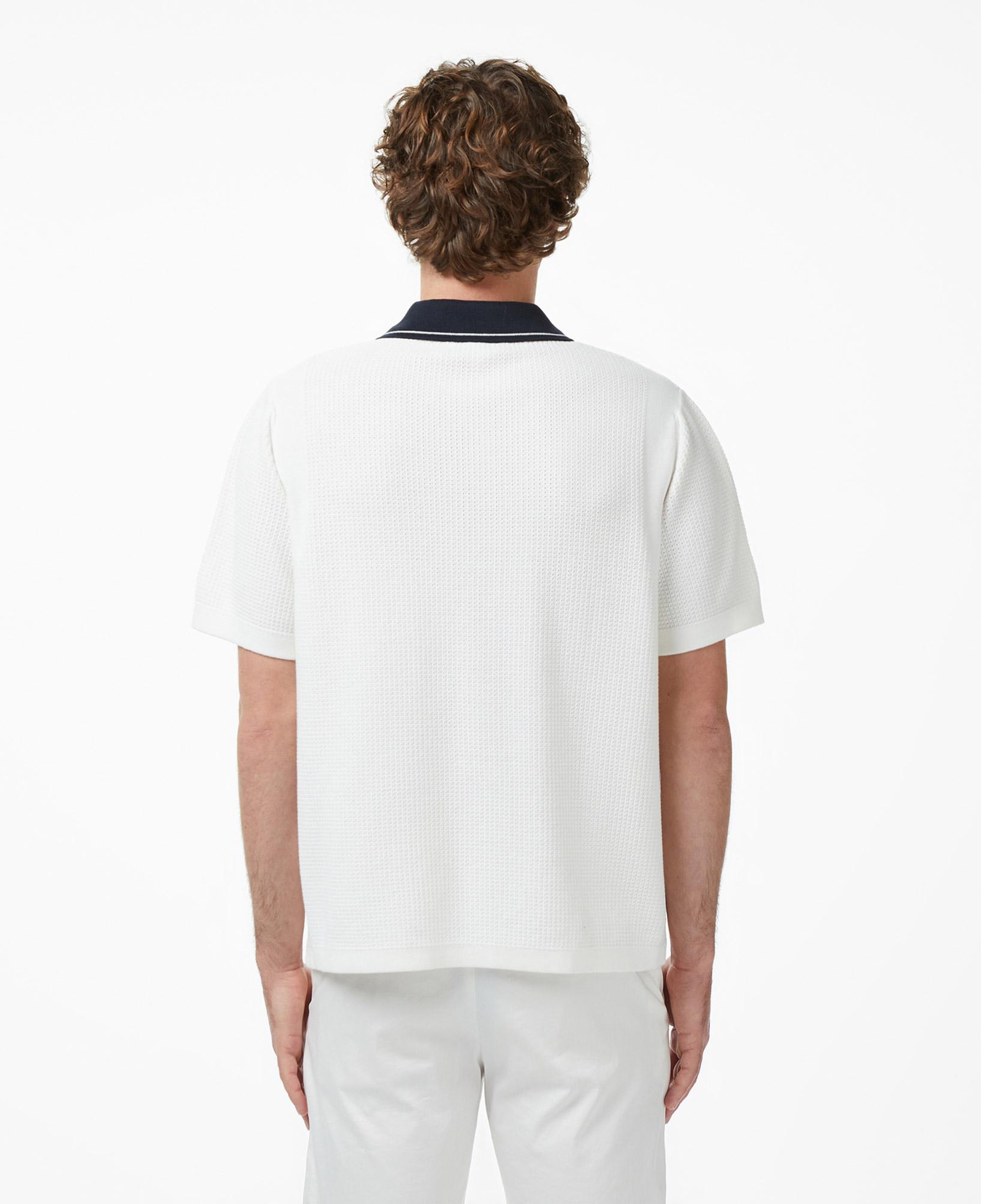 Lacoste Erkek Classic Fit Kısa Kollu Polo Yaka Beyaz Triko