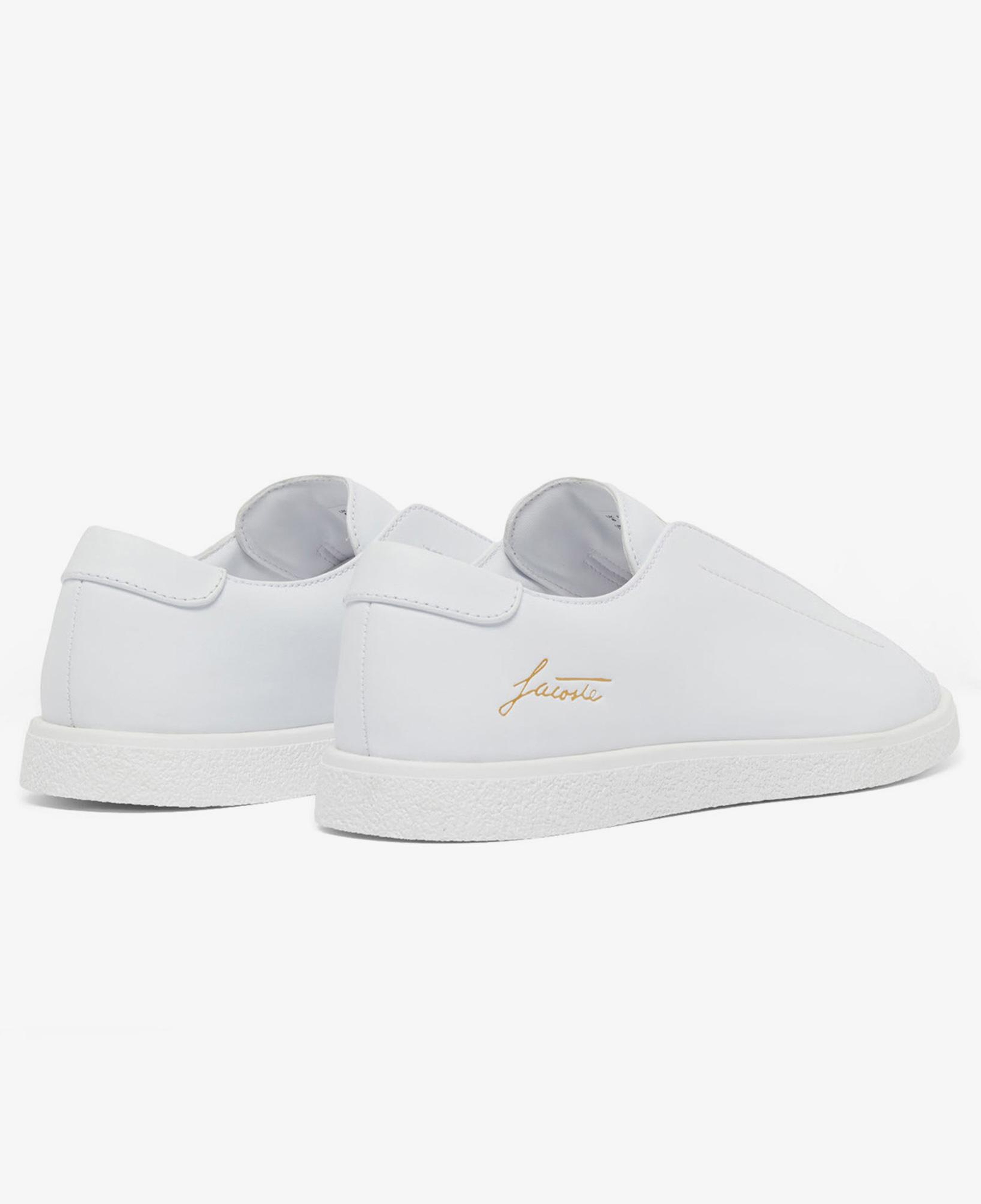 Lacoste Linecourt Slip-On Erkek Beyaz Sneaker
