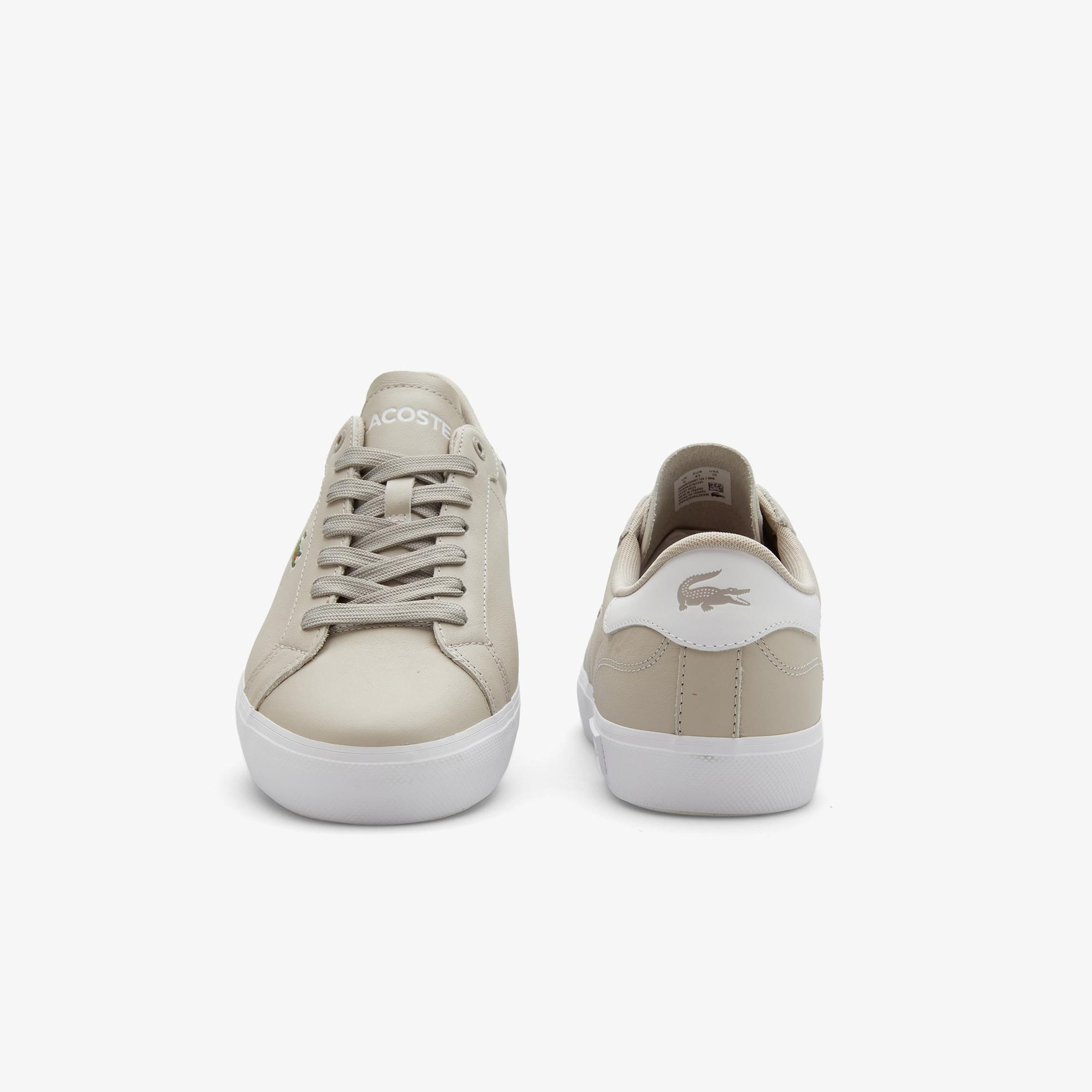Lacoste Powercourt Erkek Bej Sneaker