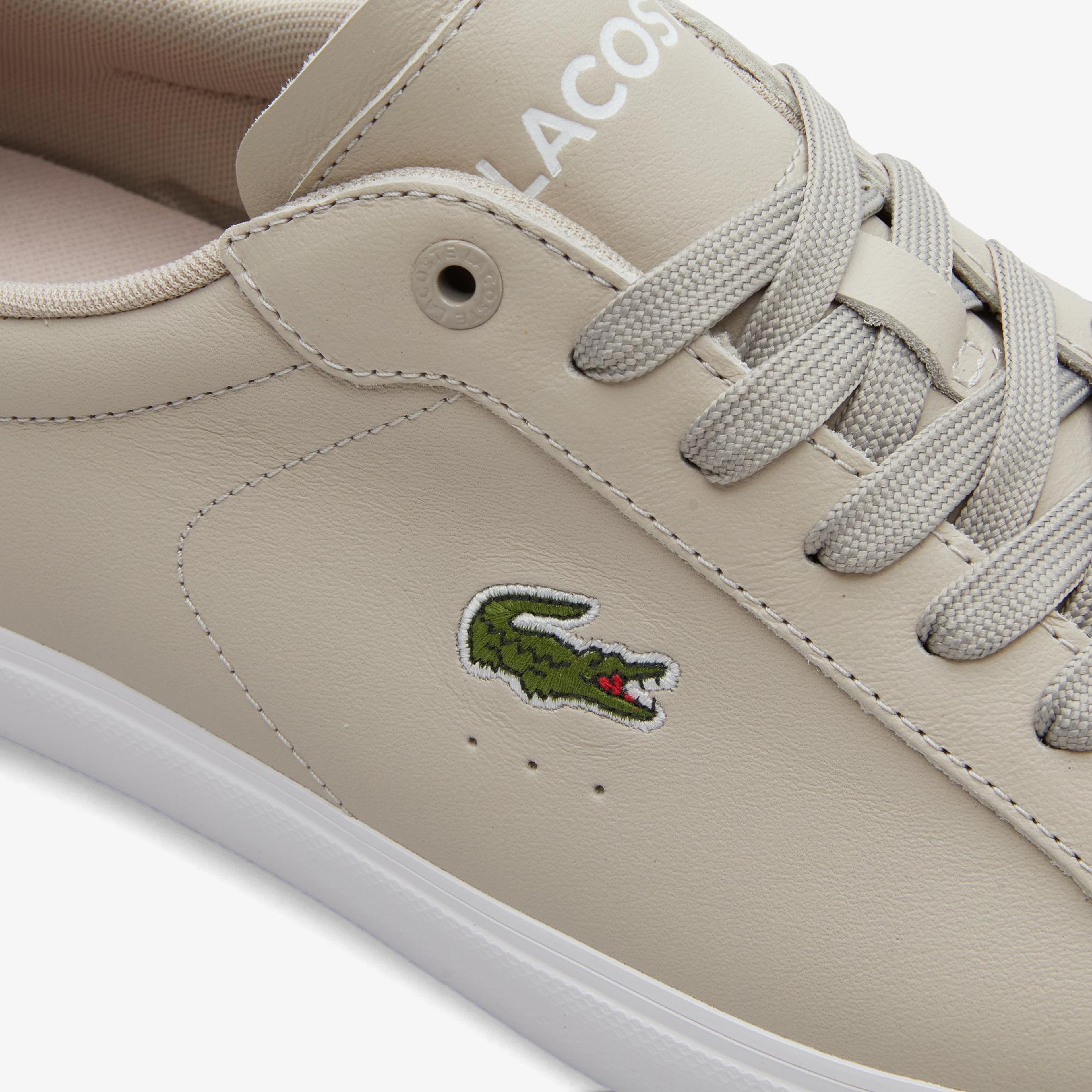 Lacoste Powercourt Erkek Bej Sneaker