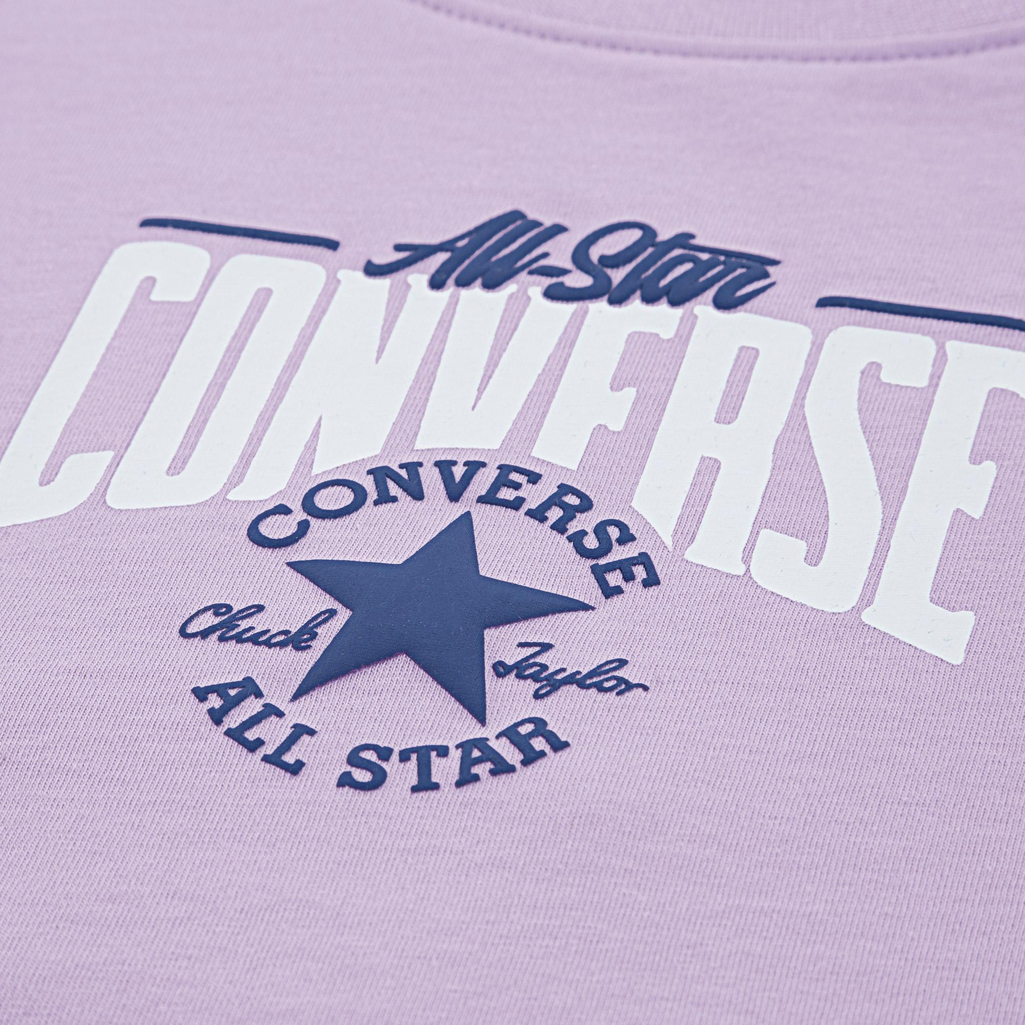 Converse Kız Genç Çocuk Mor T-Shirt