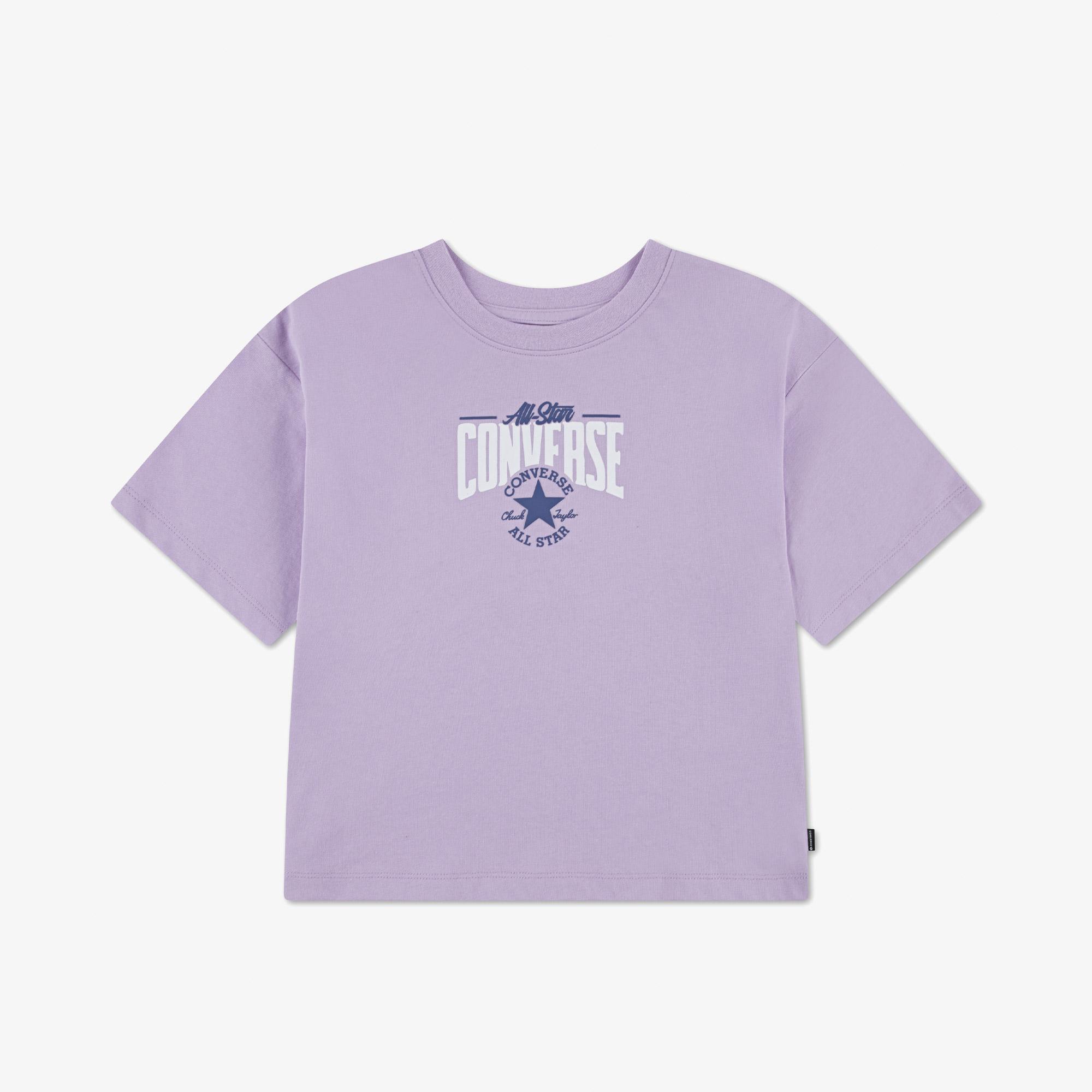 Converse Kız Genç Çocuk Mor T-Shirt