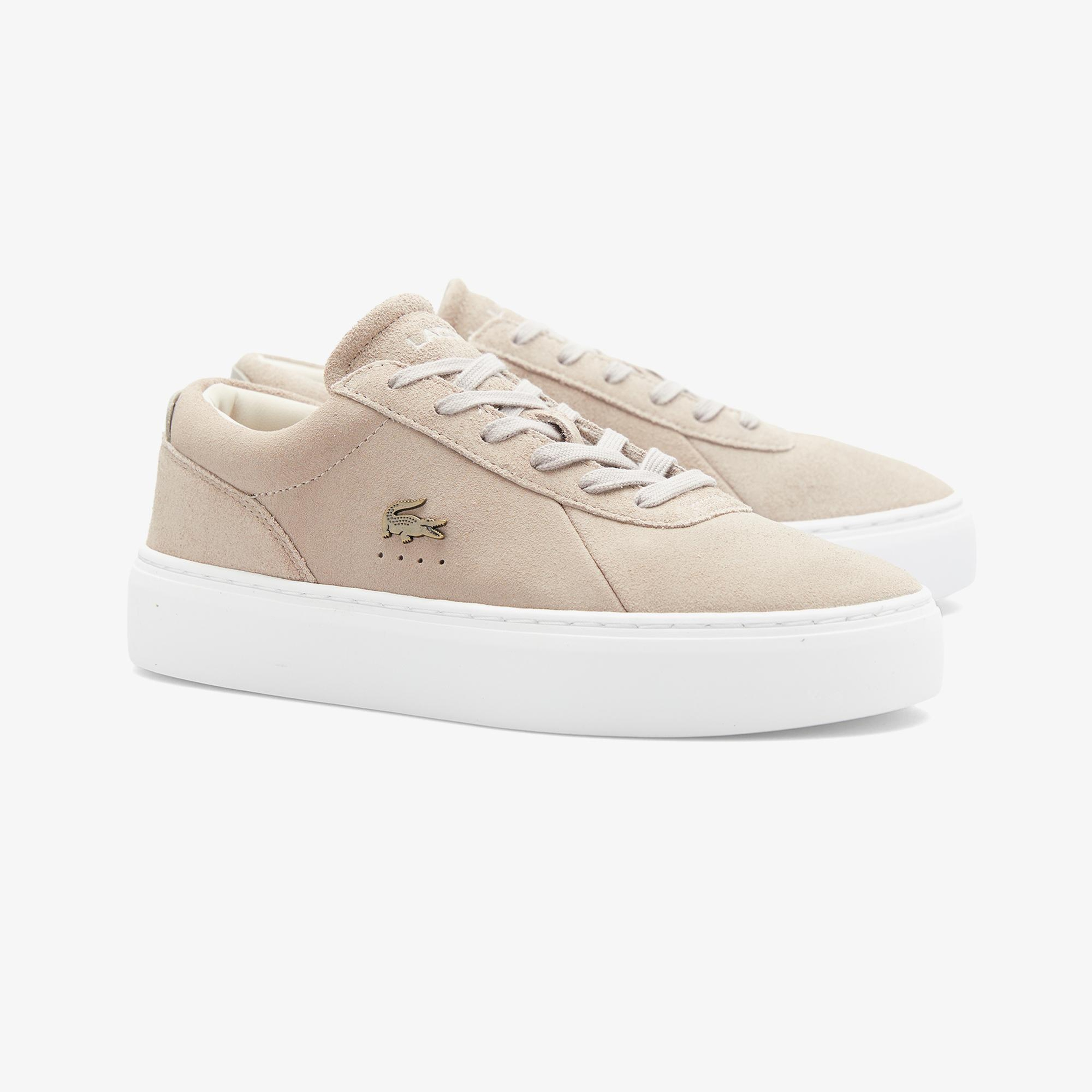 Lacoste Court Set Kadın Gri Sneaker