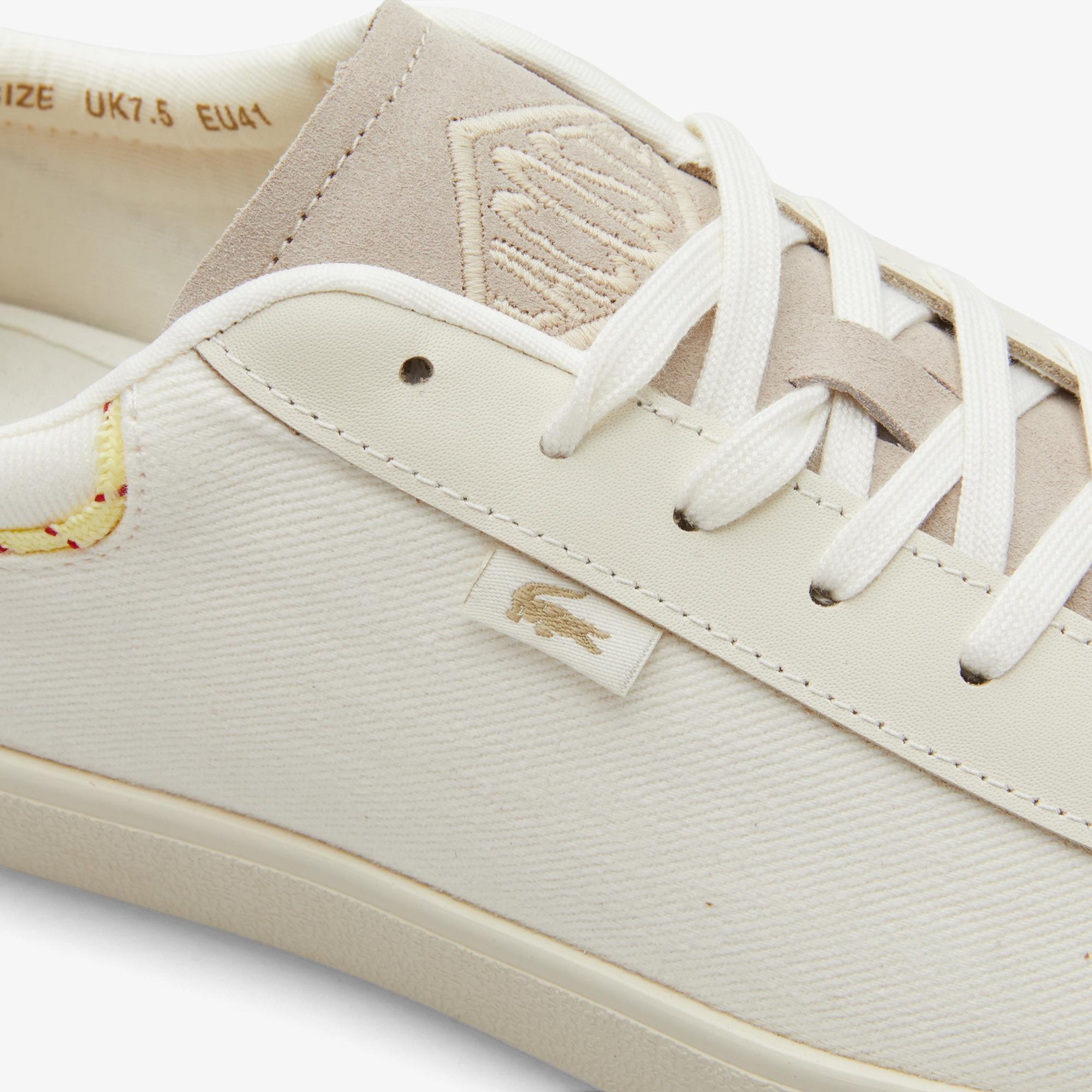 Lacoste Baseshot Erkek Beyaz Sneaker