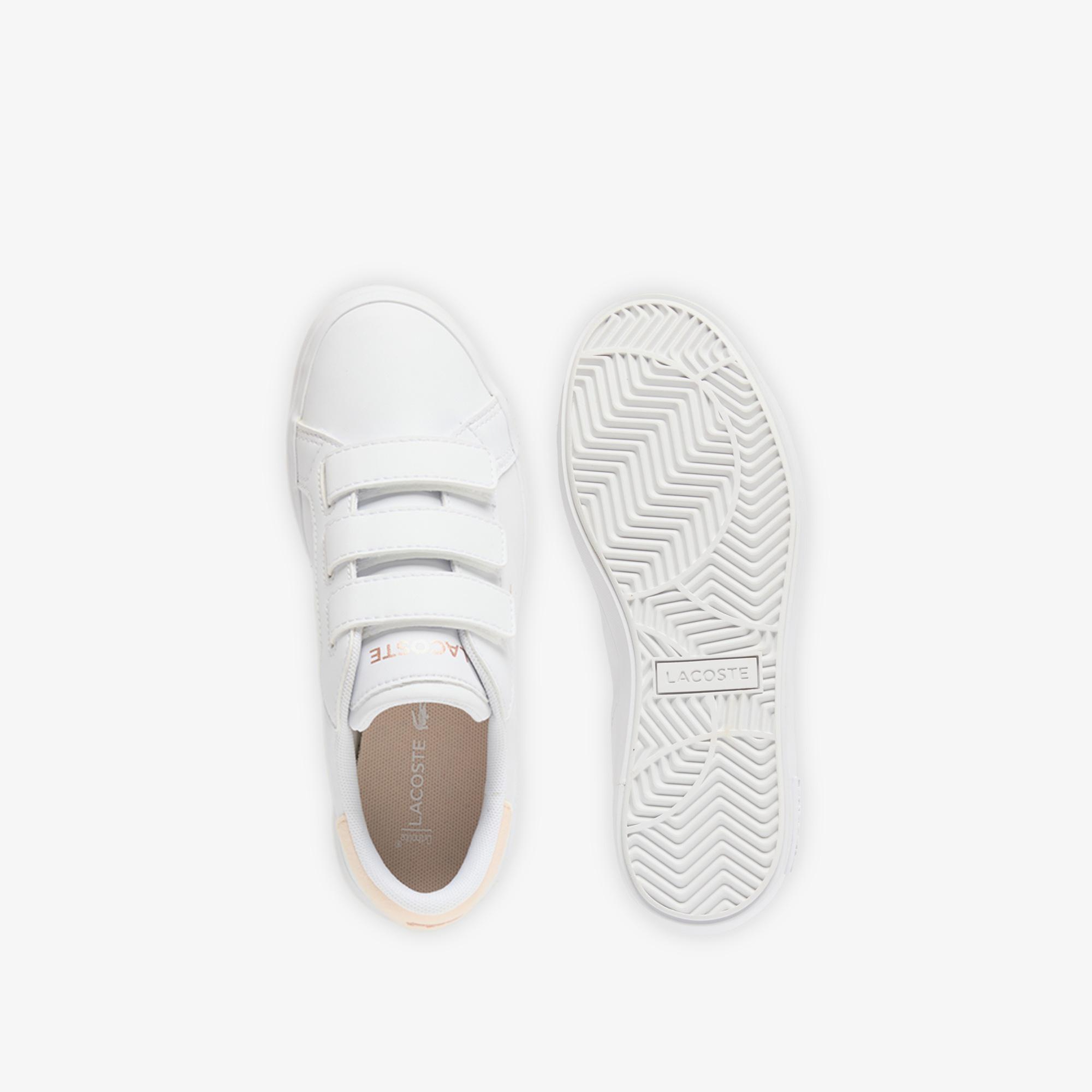 Lacoste Powercourt Çocuk Beyaz Sneaker