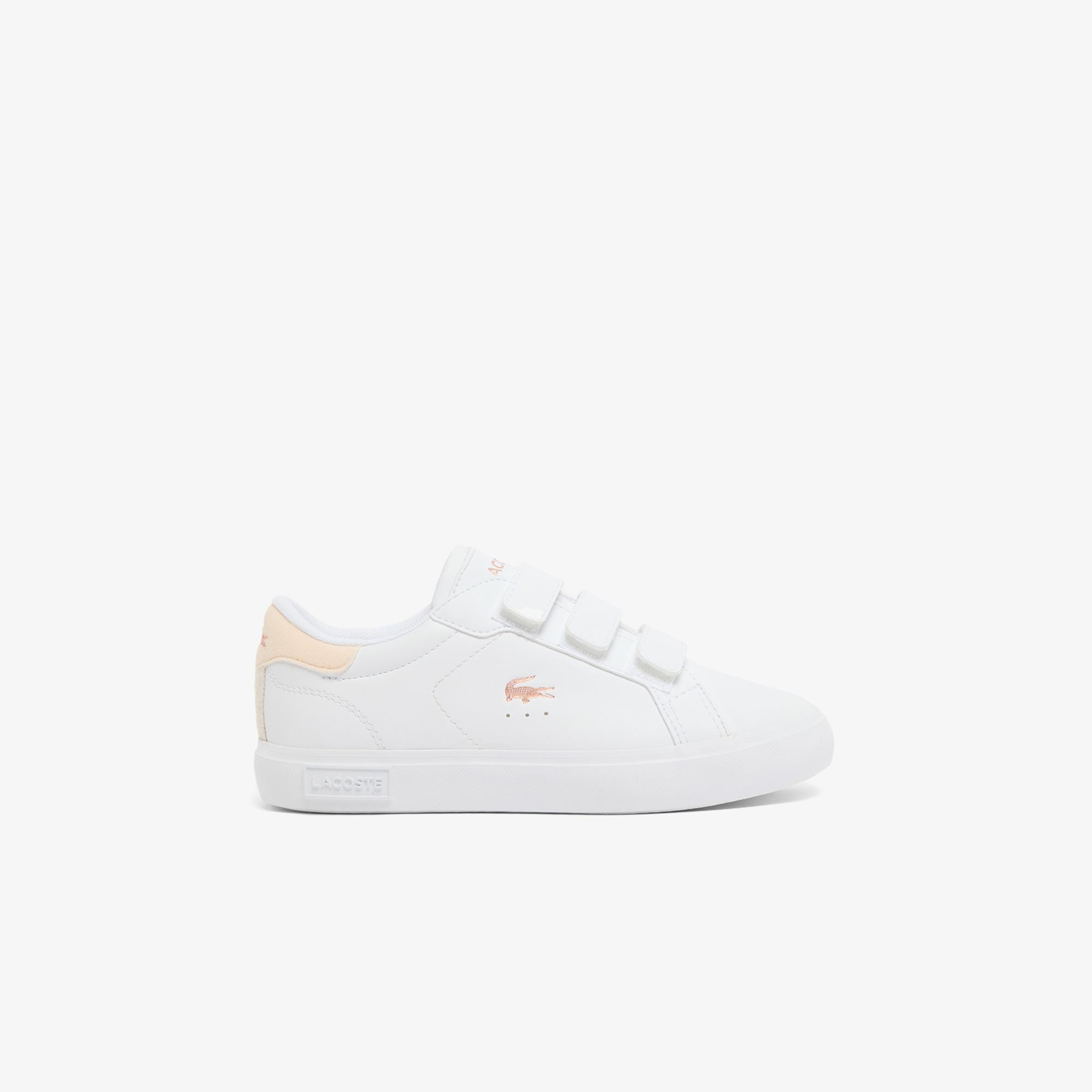 Lacoste Powercourt Çocuk Beyaz Sneaker