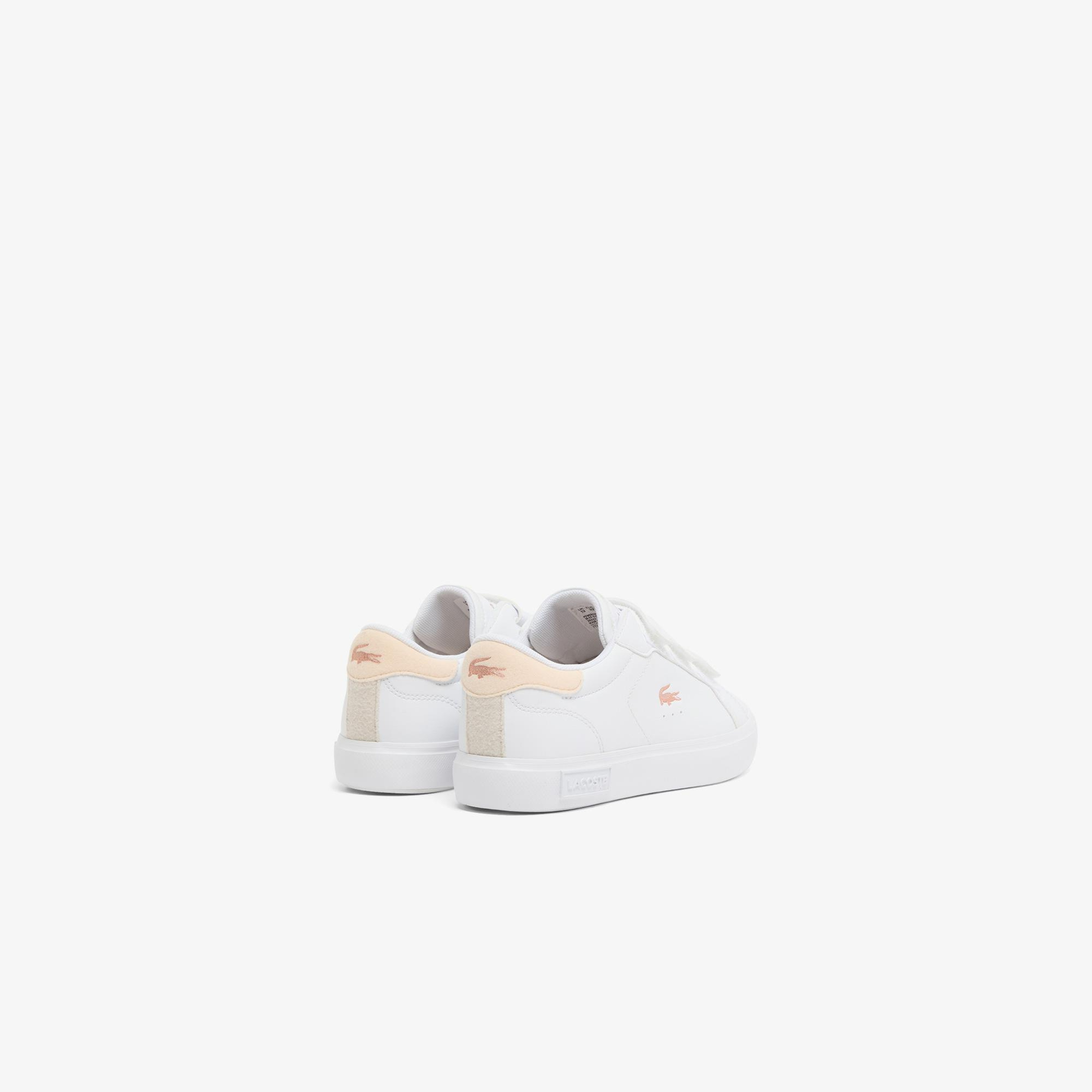 Lacoste Powercourt Çocuk Beyaz Sneaker