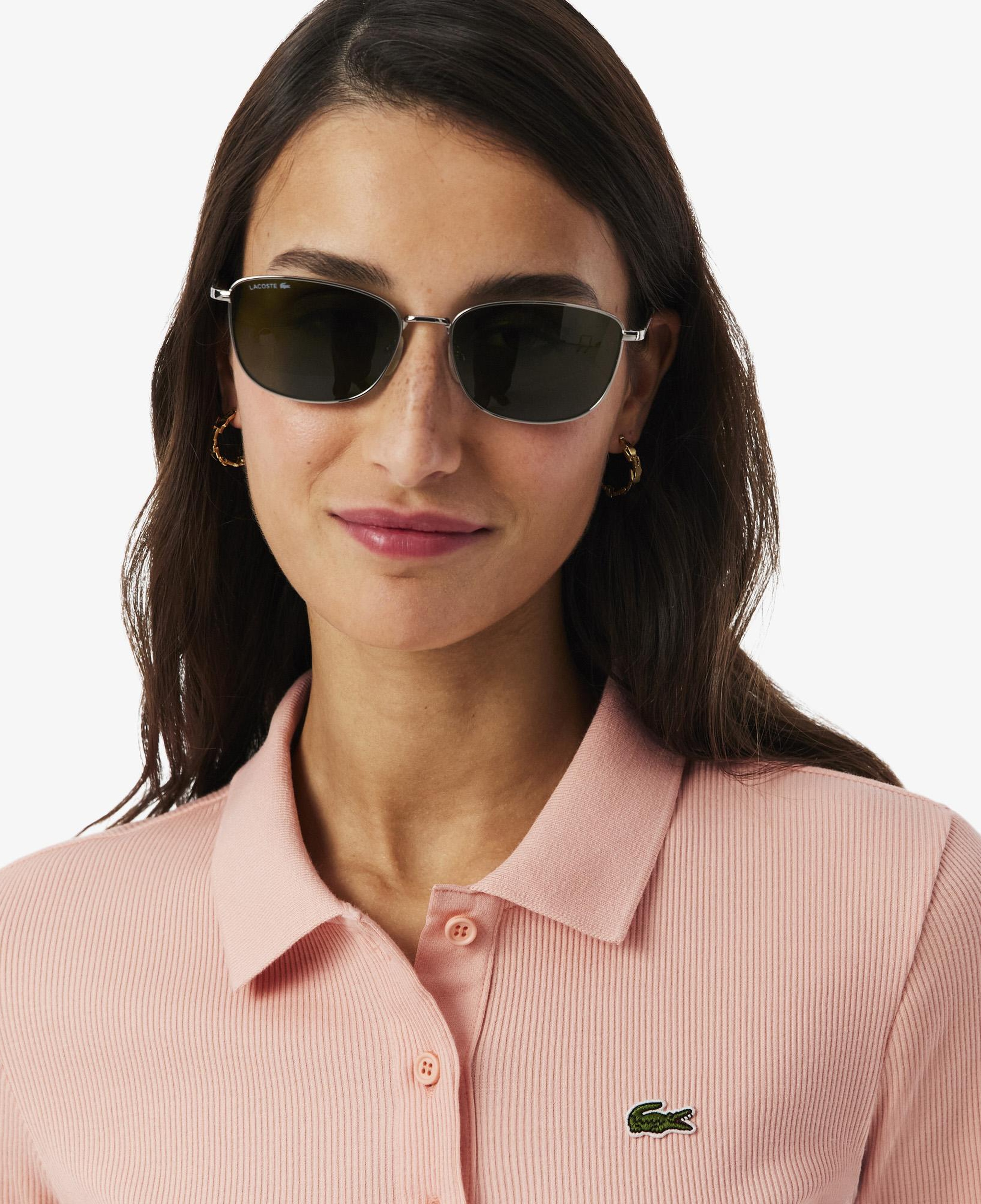 Lacoste L.12.D Kadın Slim Fit Pembe Polo