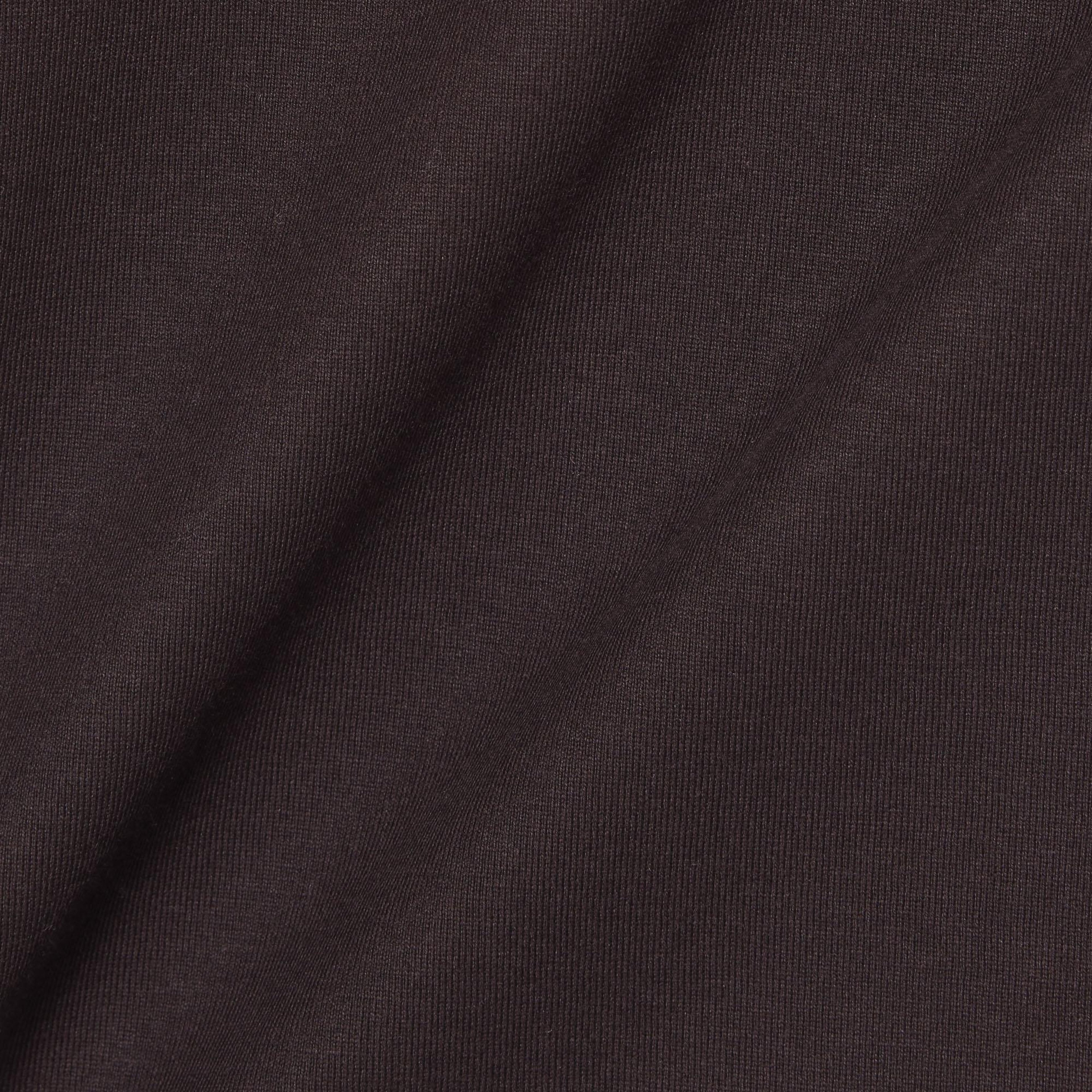 Lacoste Kadın Relaxed Fit Bisiklet Yaka Kahverengi T-Shirt