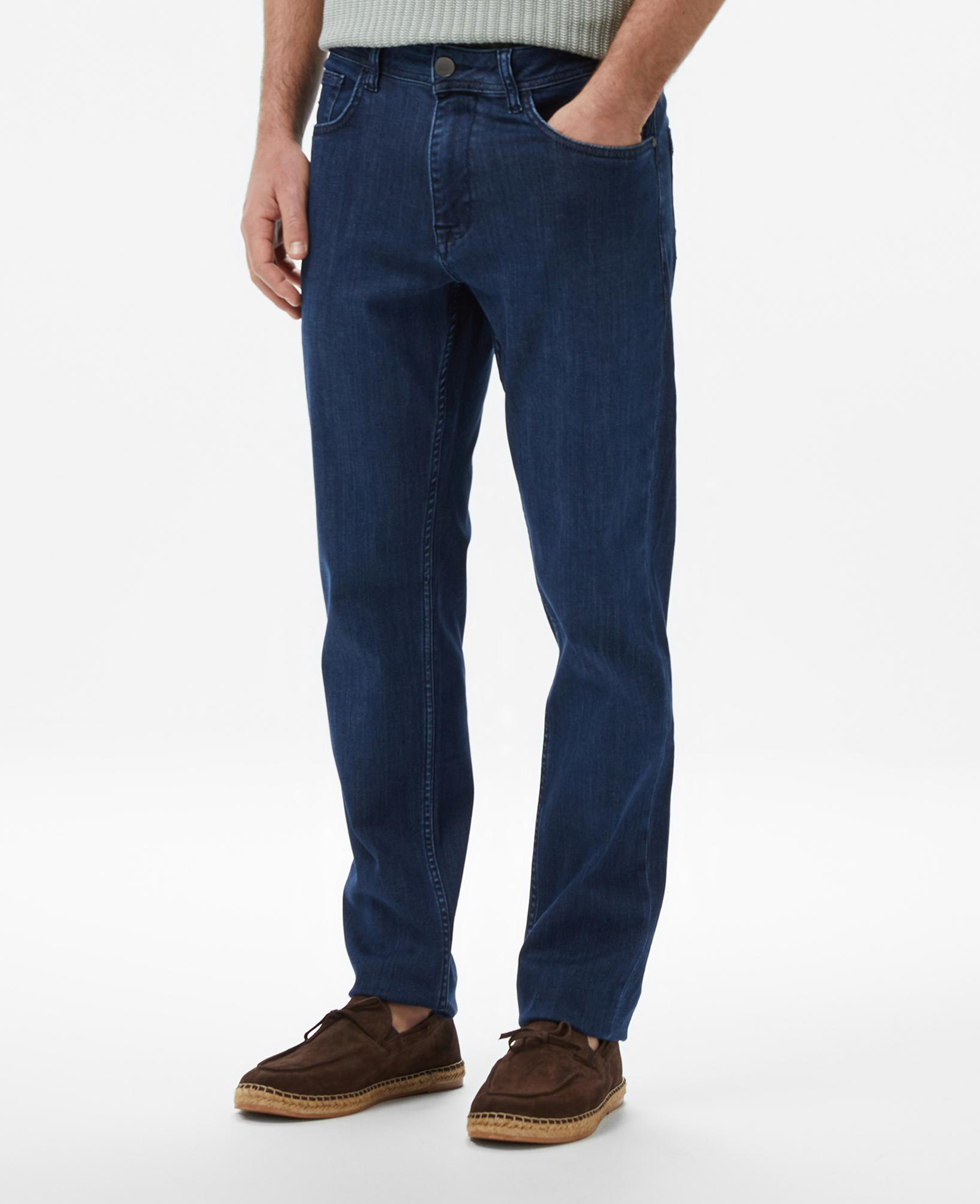 Nautica Erkek Mavi Slim Fit Denim Pantolon