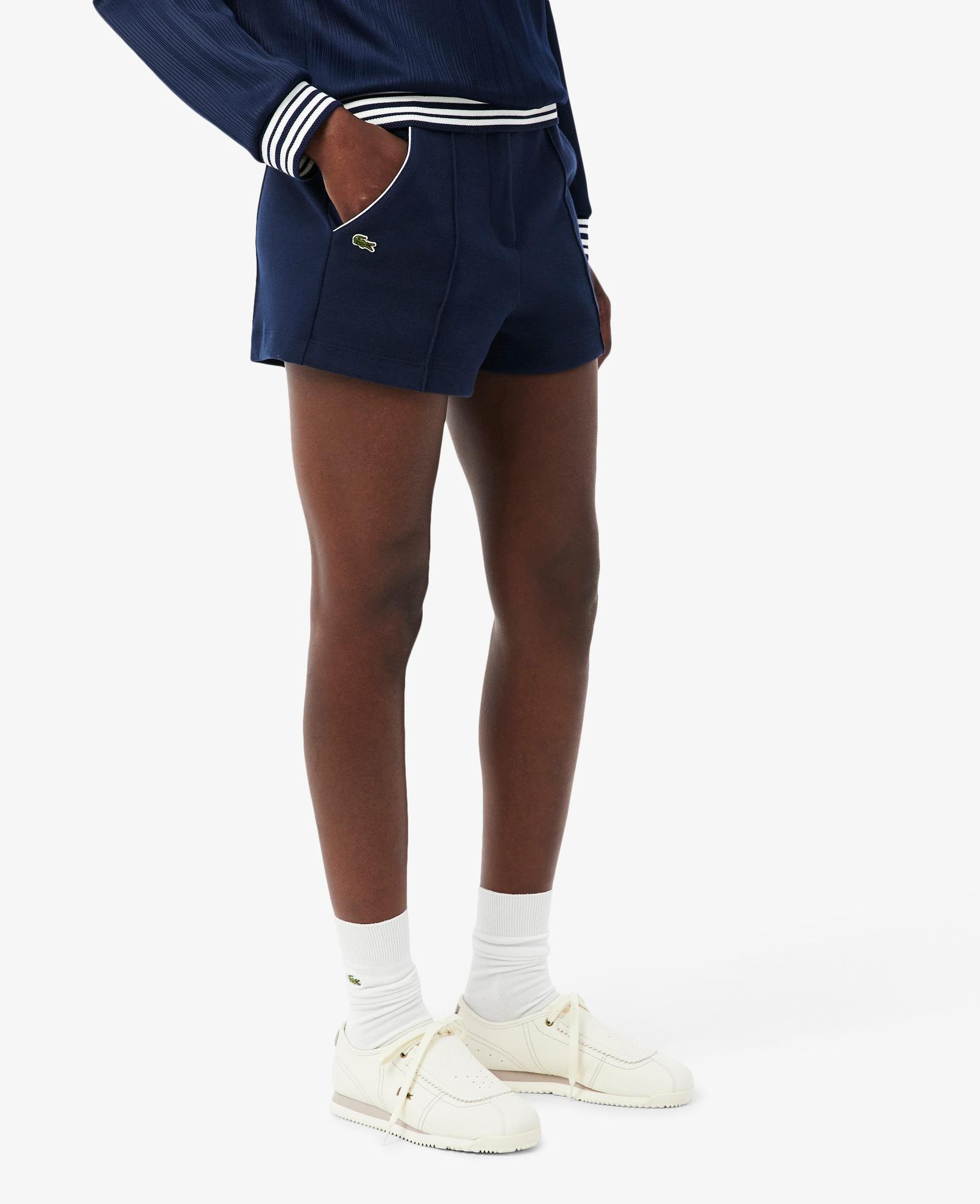 Lacoste Kadın Organik Pamuk Lacivert Şort