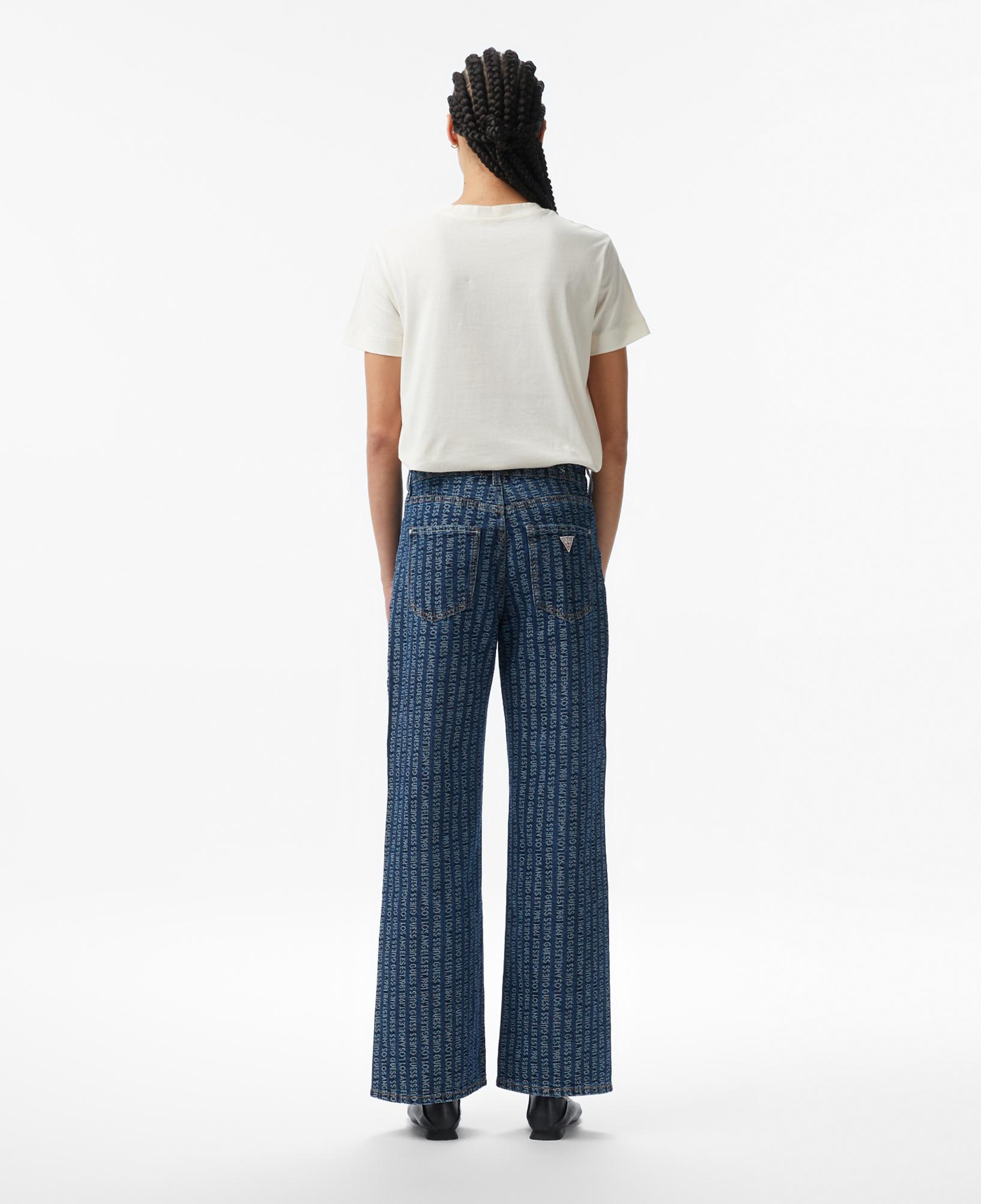 Guess Indigo Relaxed Fit Kadın Mavi Jean