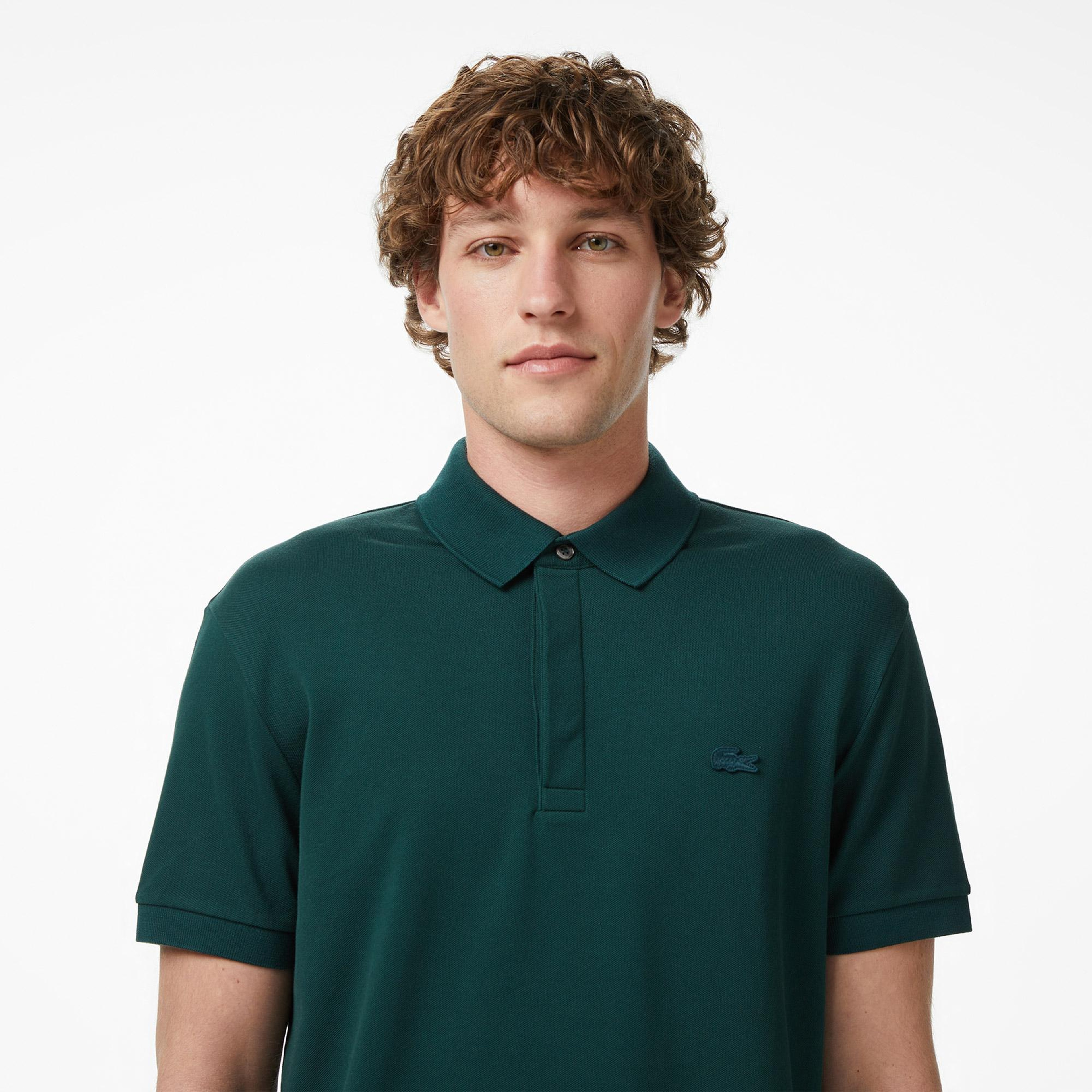 Lacoste Erkek Regular Fit Yeşil Paris Polo