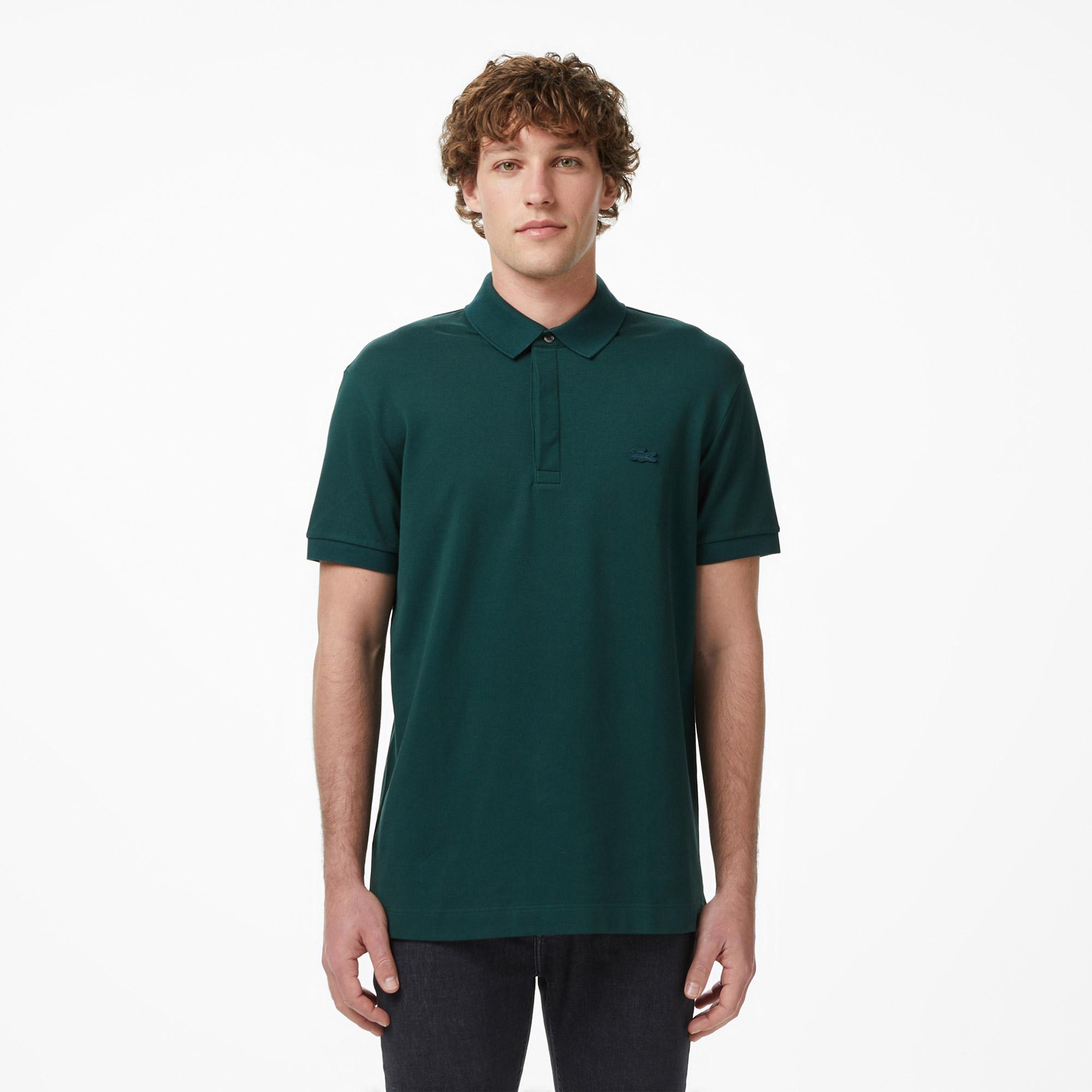 Lacoste Erkek Regular Fit Yeşil Paris Polo
