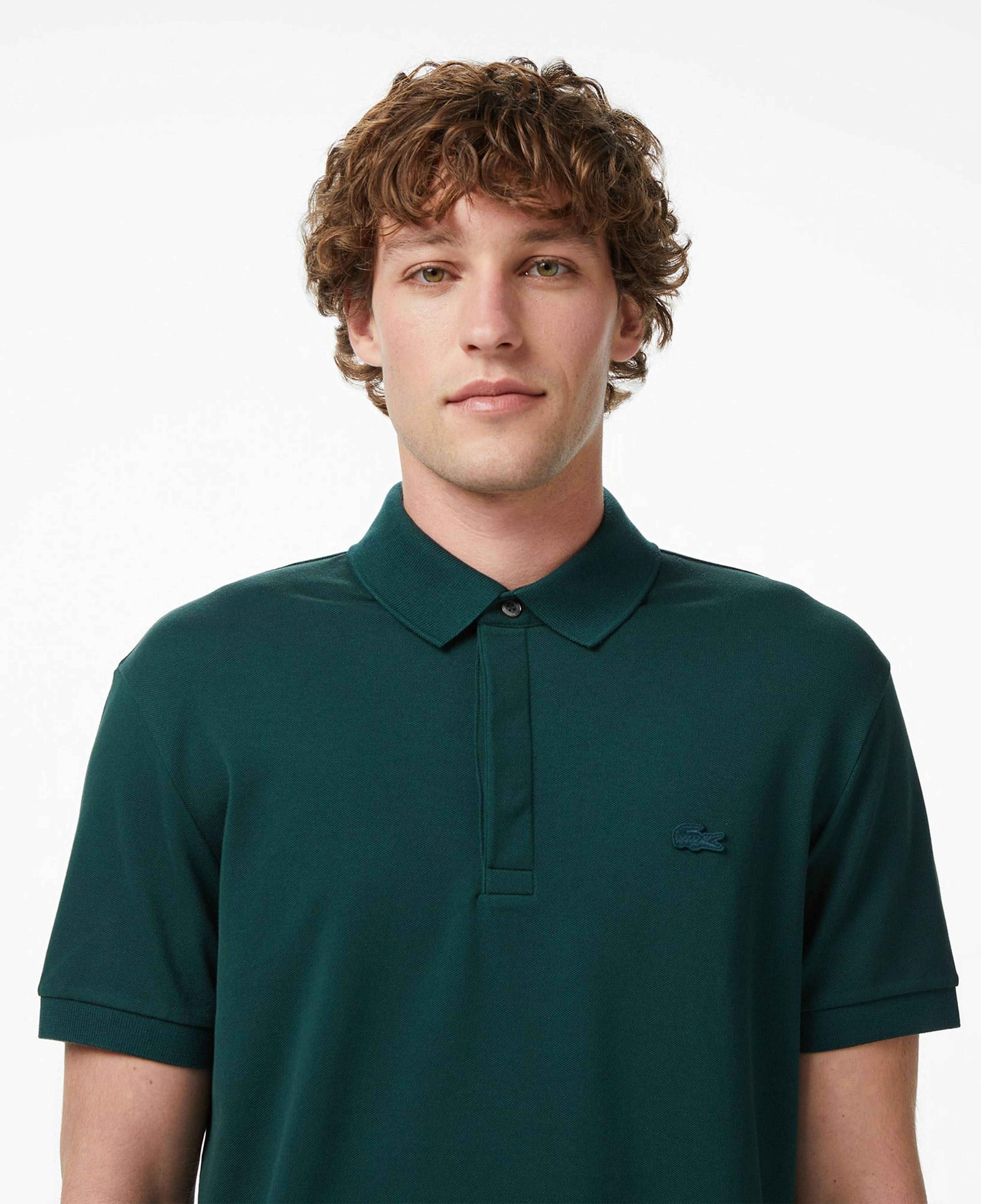 Lacoste Erkek Regular Fit Yeşil Paris Polo