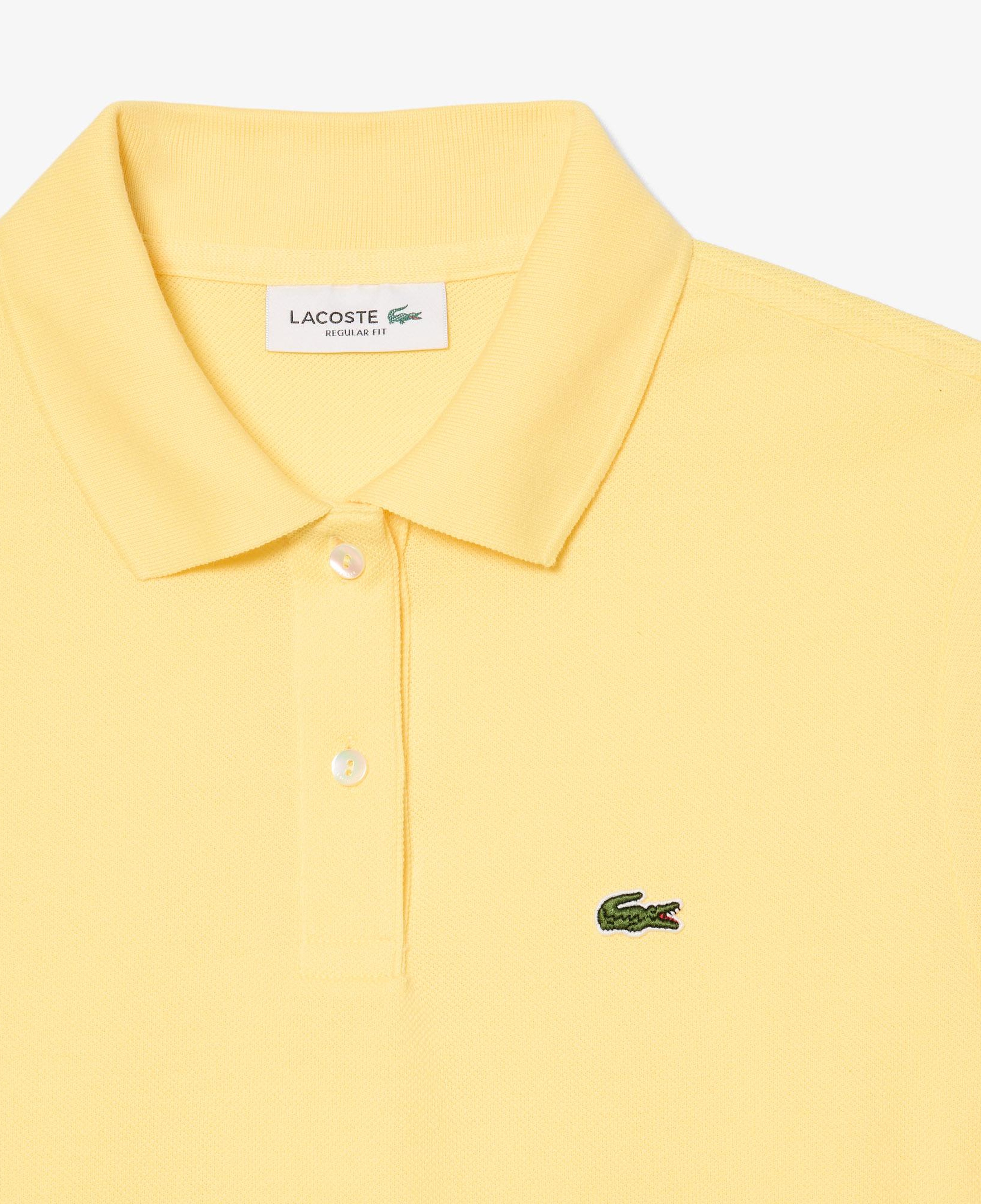 Lacoste Kadın Regular Fit Sarı Polo