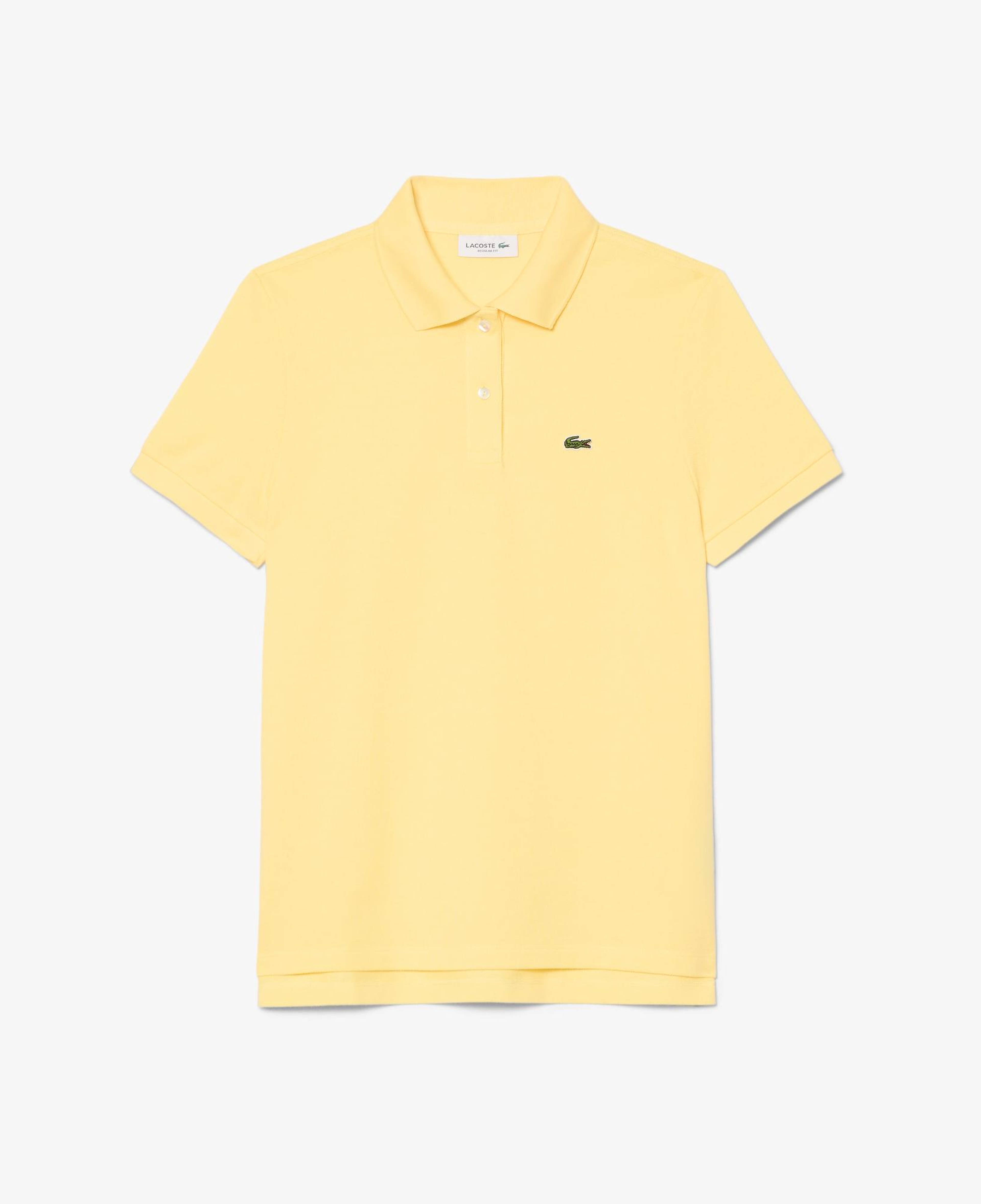 Lacoste Kadın Regular Fit Sarı Polo