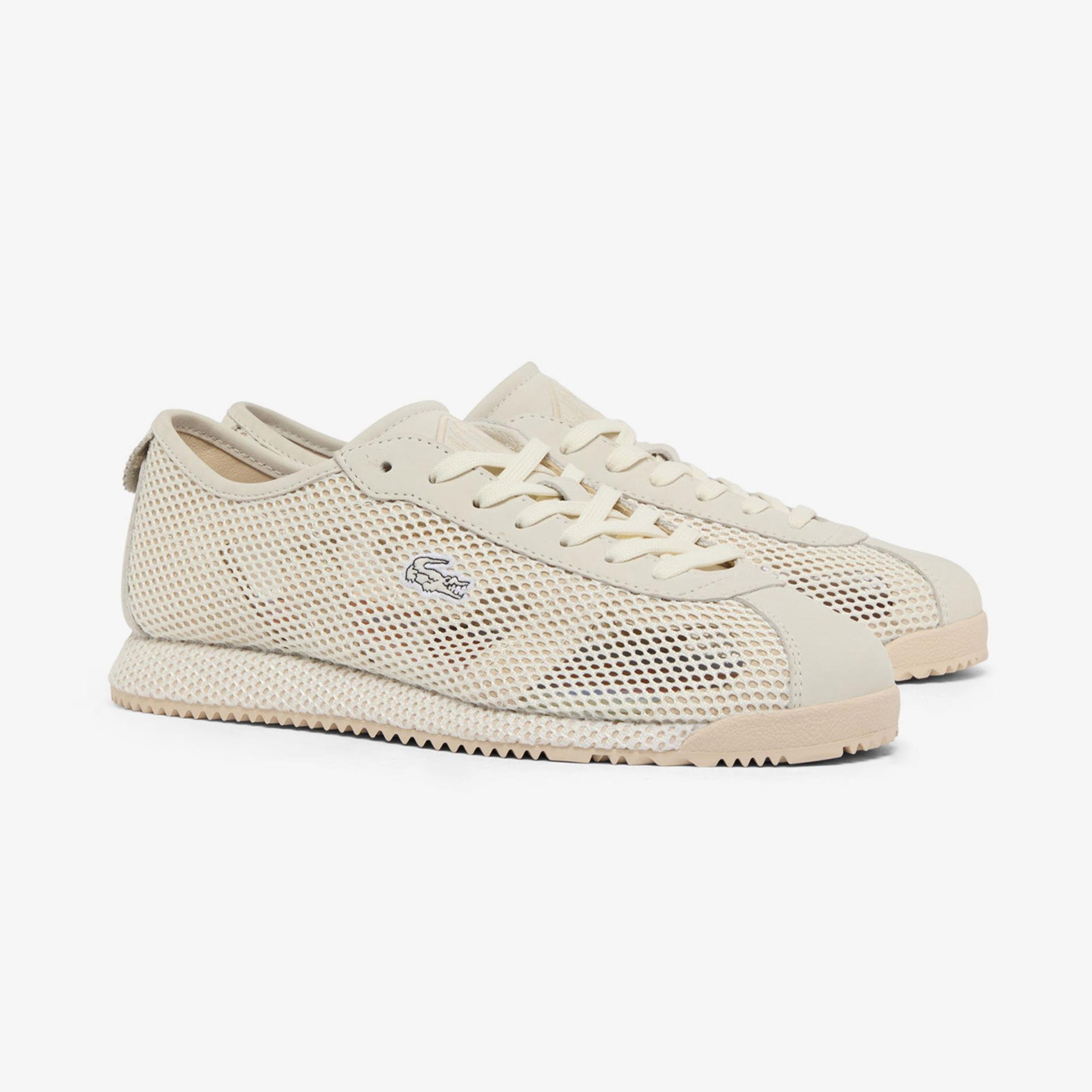 Lacoste Club-Low Erkek Krem Sneaker