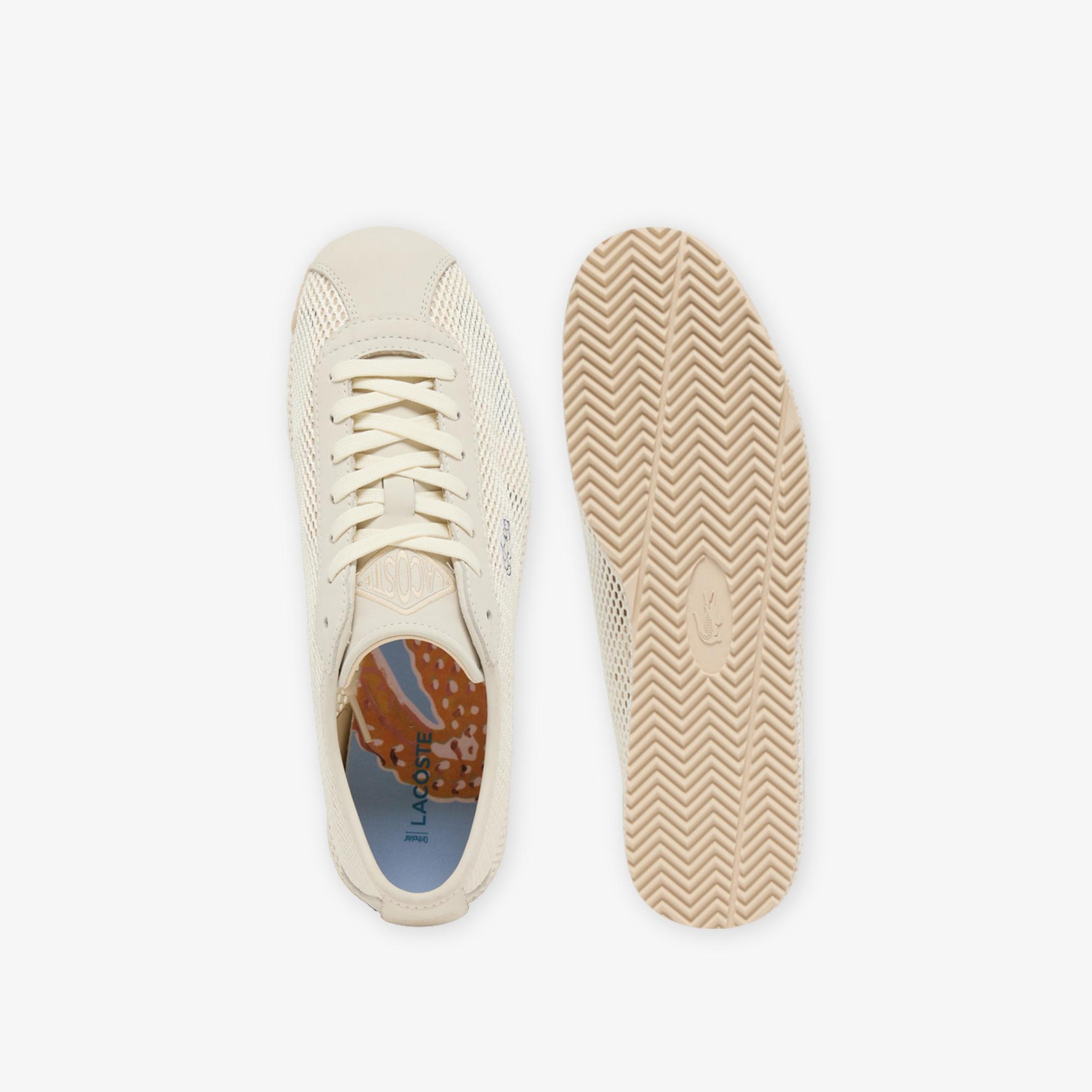 Lacoste Club-Low Erkek Krem Sneaker