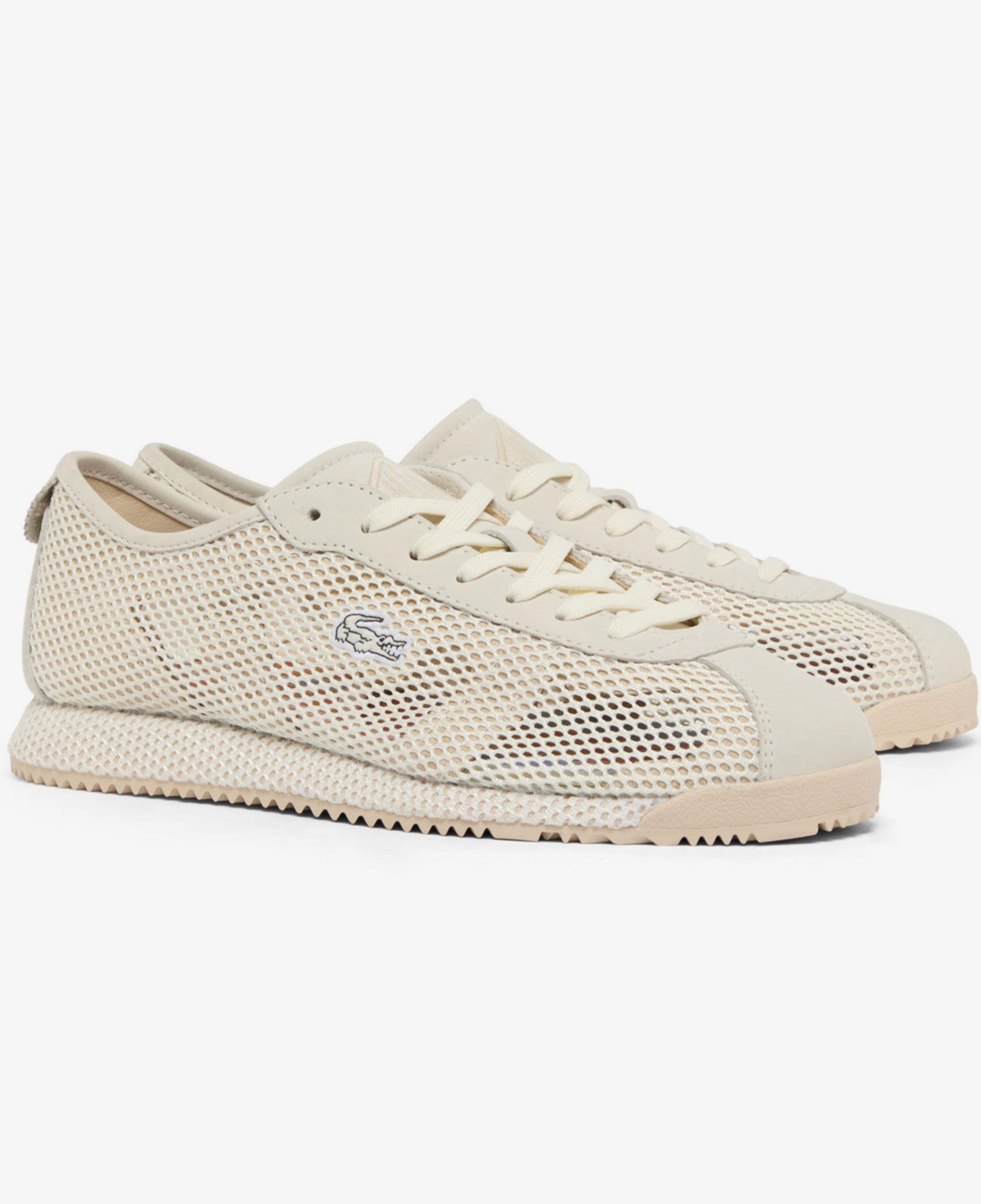 Lacoste Club-Low Erkek Krem Sneaker