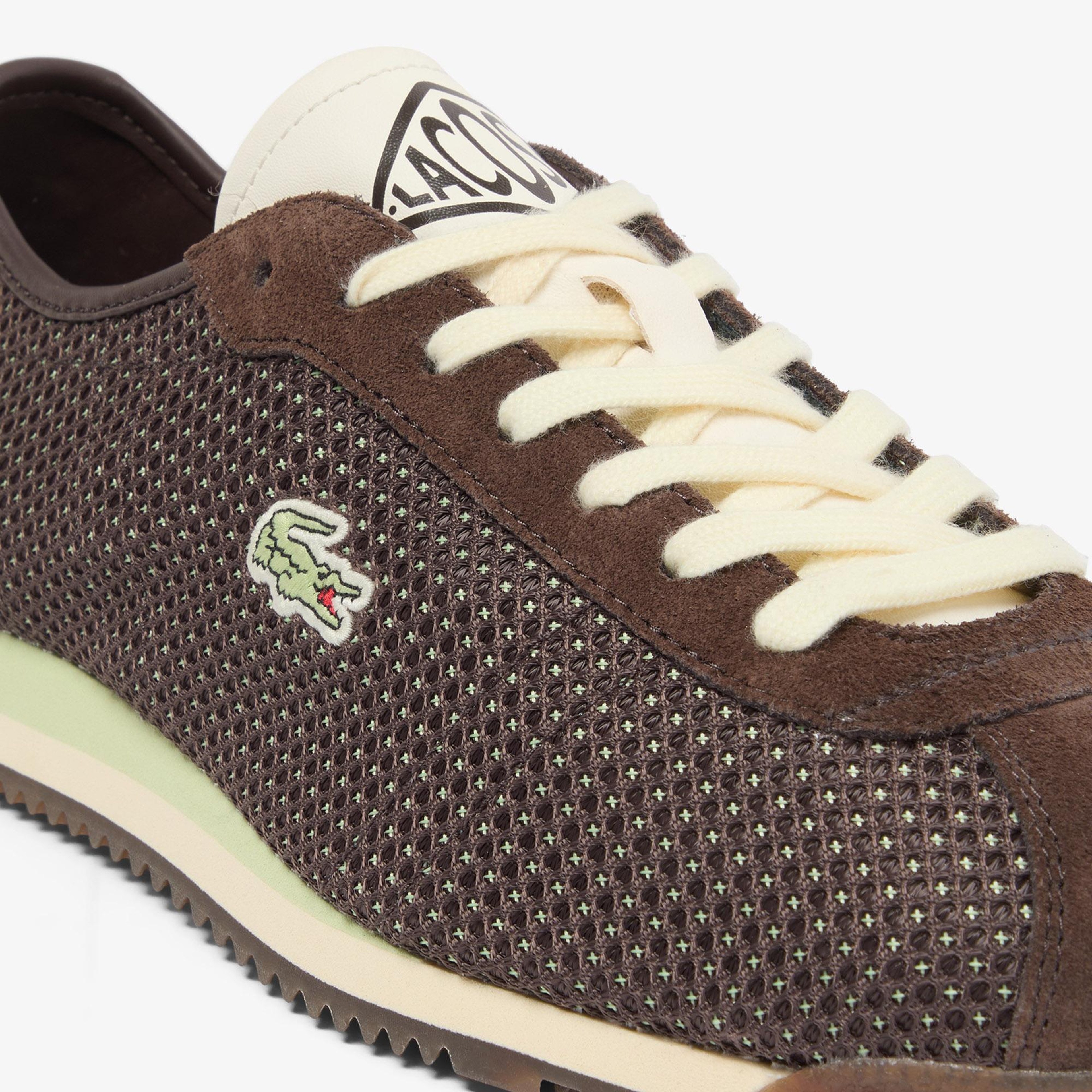 Lacoste Club-Low Erkek Koyu Kahverengi Sneaker