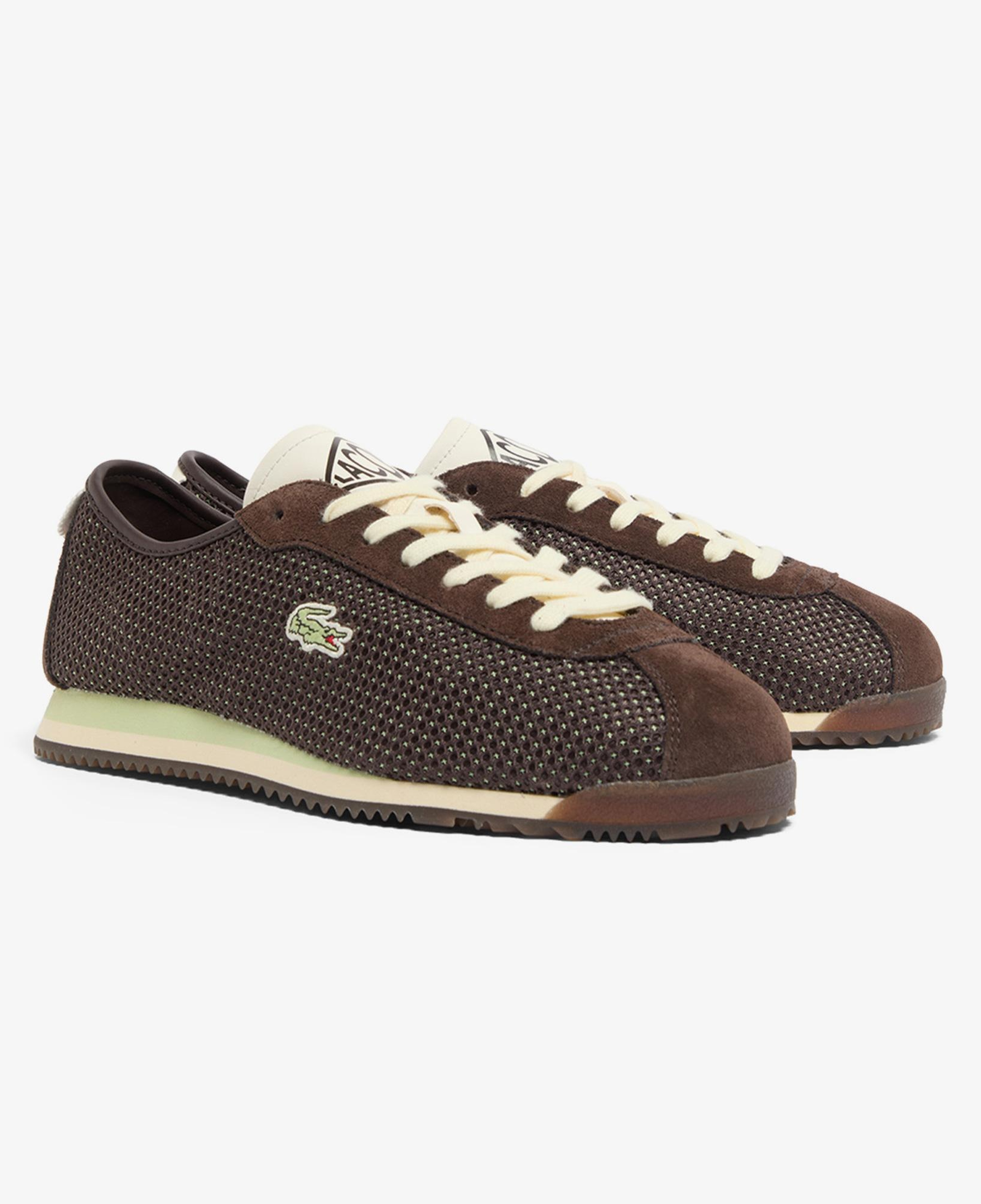 Lacoste Club-Low Erkek Koyu Kahverengi Sneaker