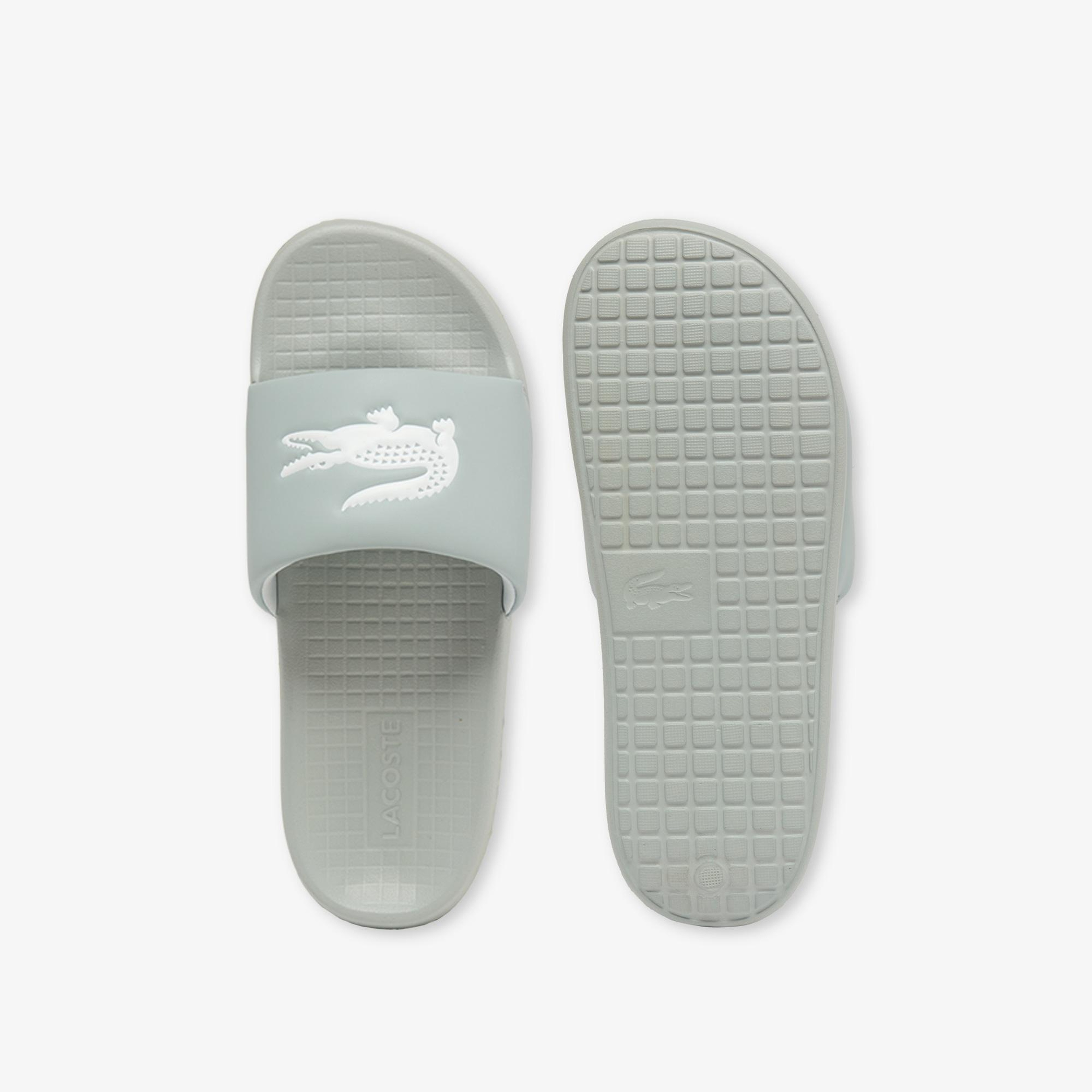 Lacoste Serve Slide 1.0 Erkek Gri Terlik