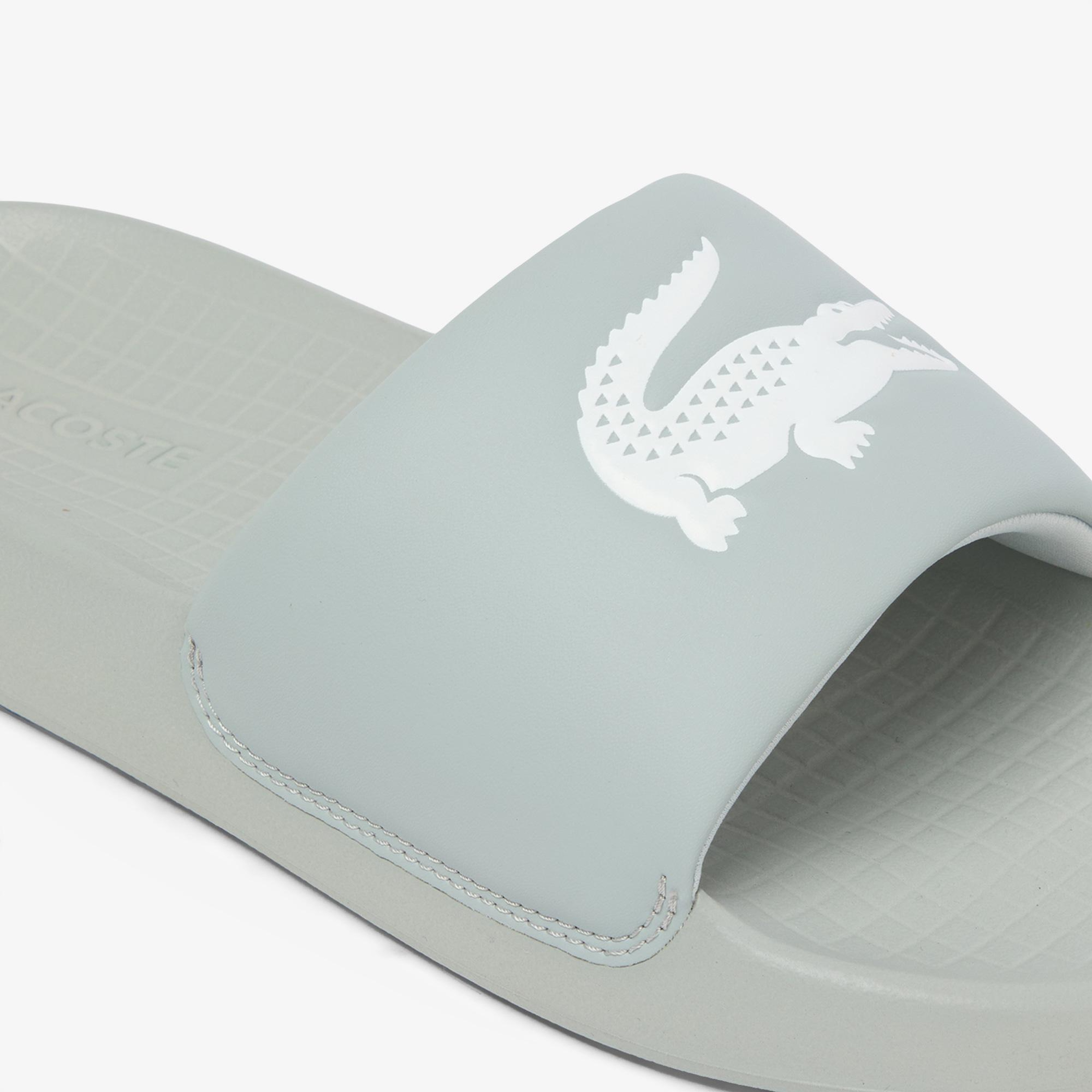 Lacoste Serve Slide 1.0 Erkek Gri Terlik