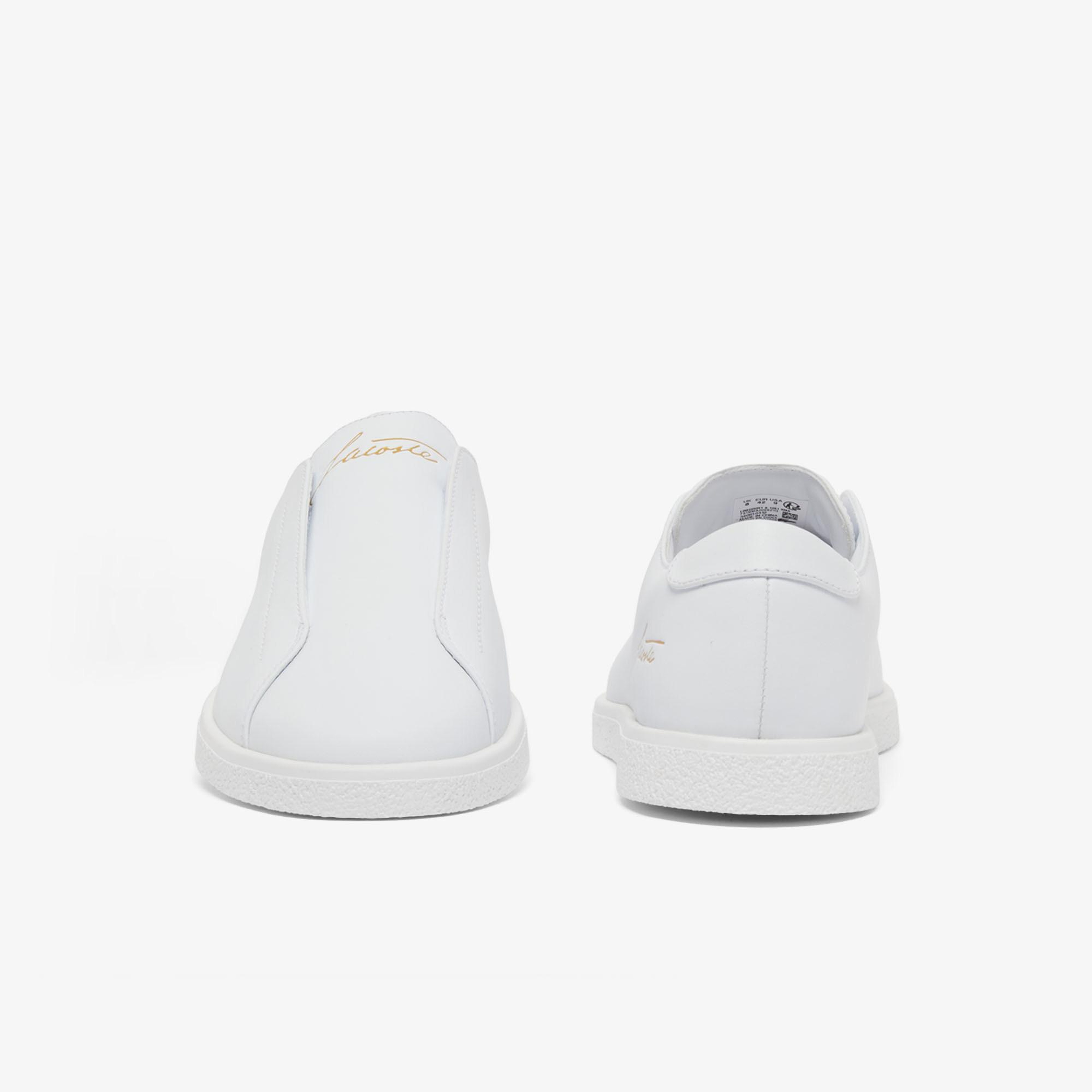 Lacoste Linecourt Slip-On Erkek Beyaz Sneaker