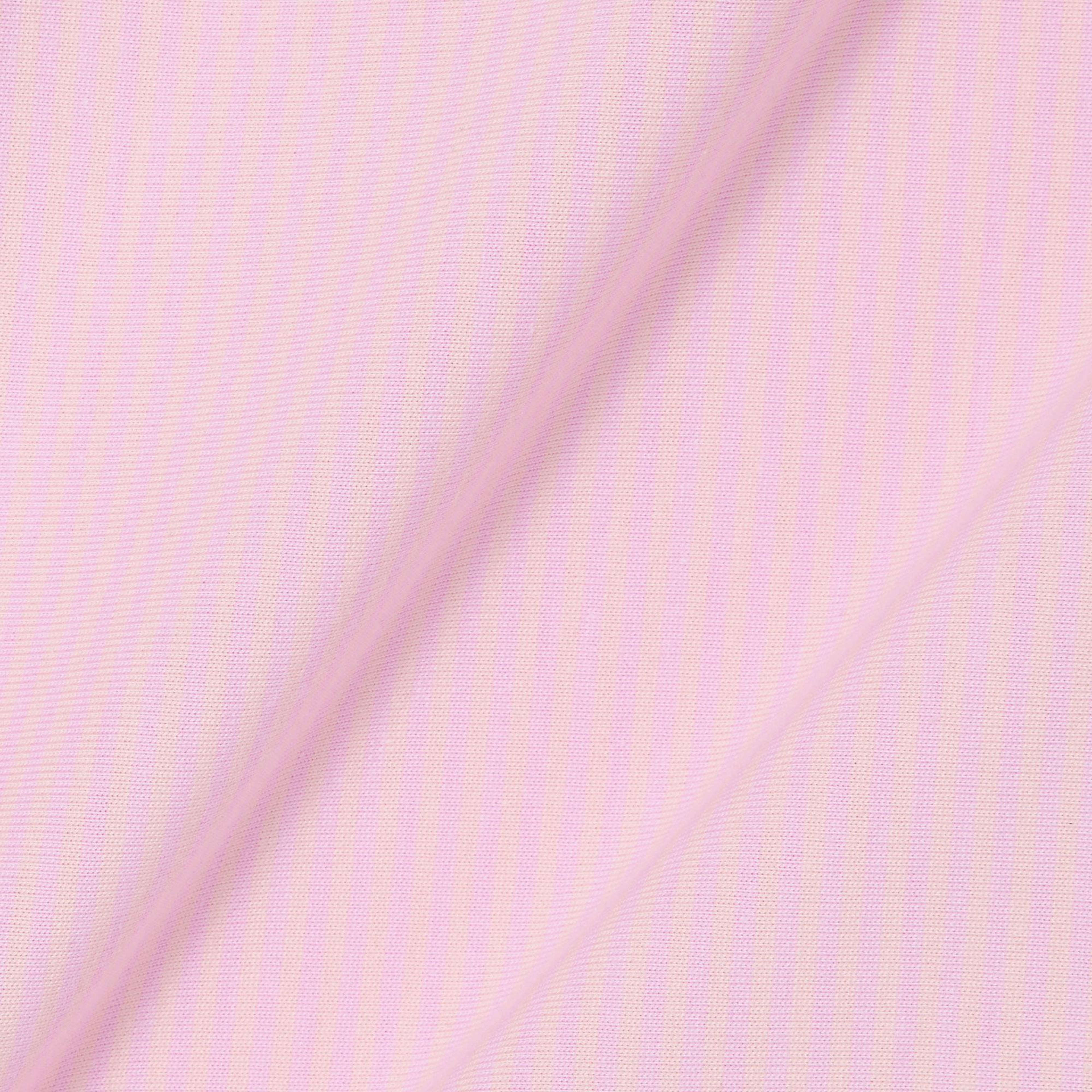 Lacoste Kadın Regular Fit Bisiklet Yaka Çizgili Pembe T-Shirt