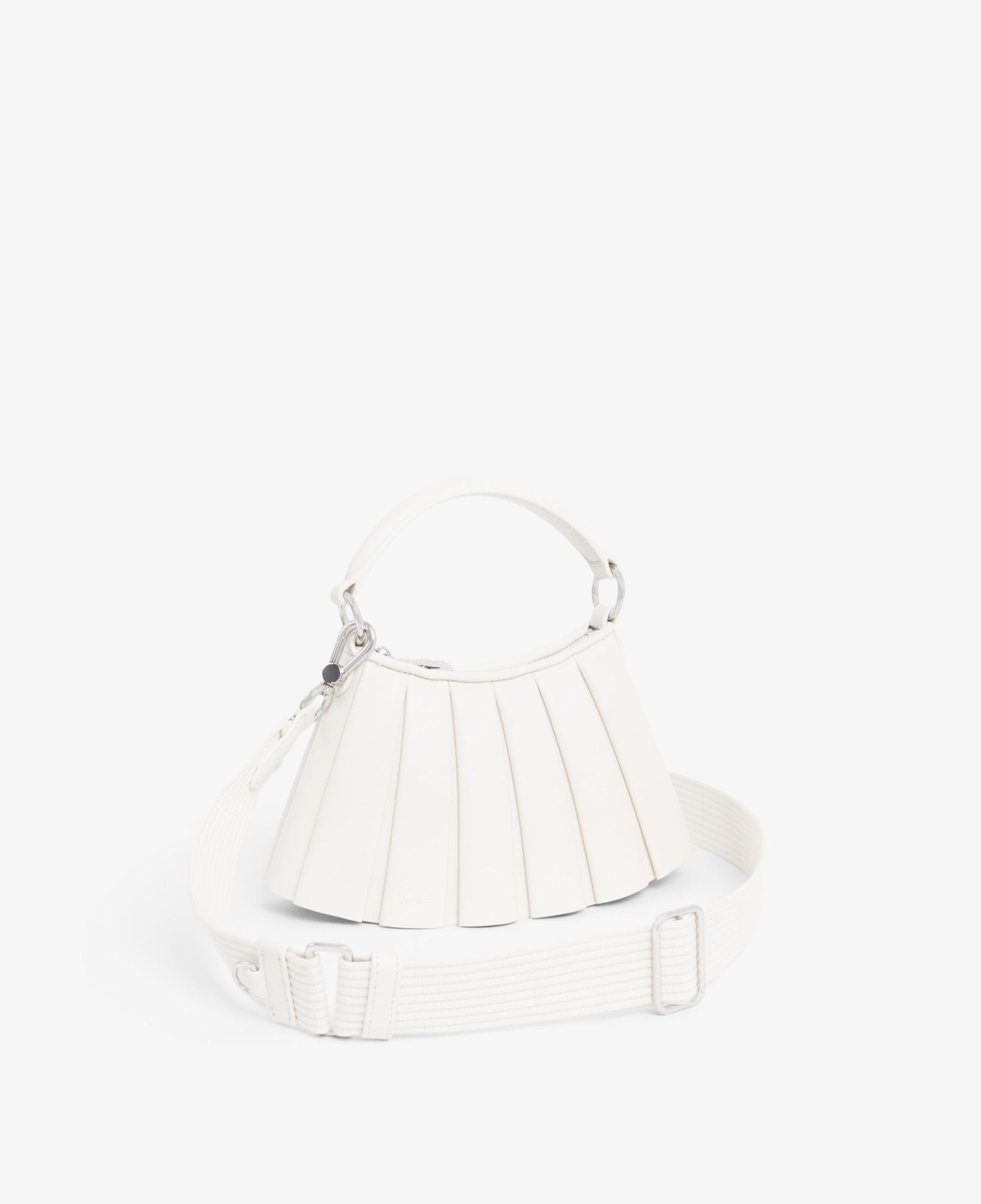 Lacoste Mini Lenglen Kadın Deri Beyaz Omuz Çantası