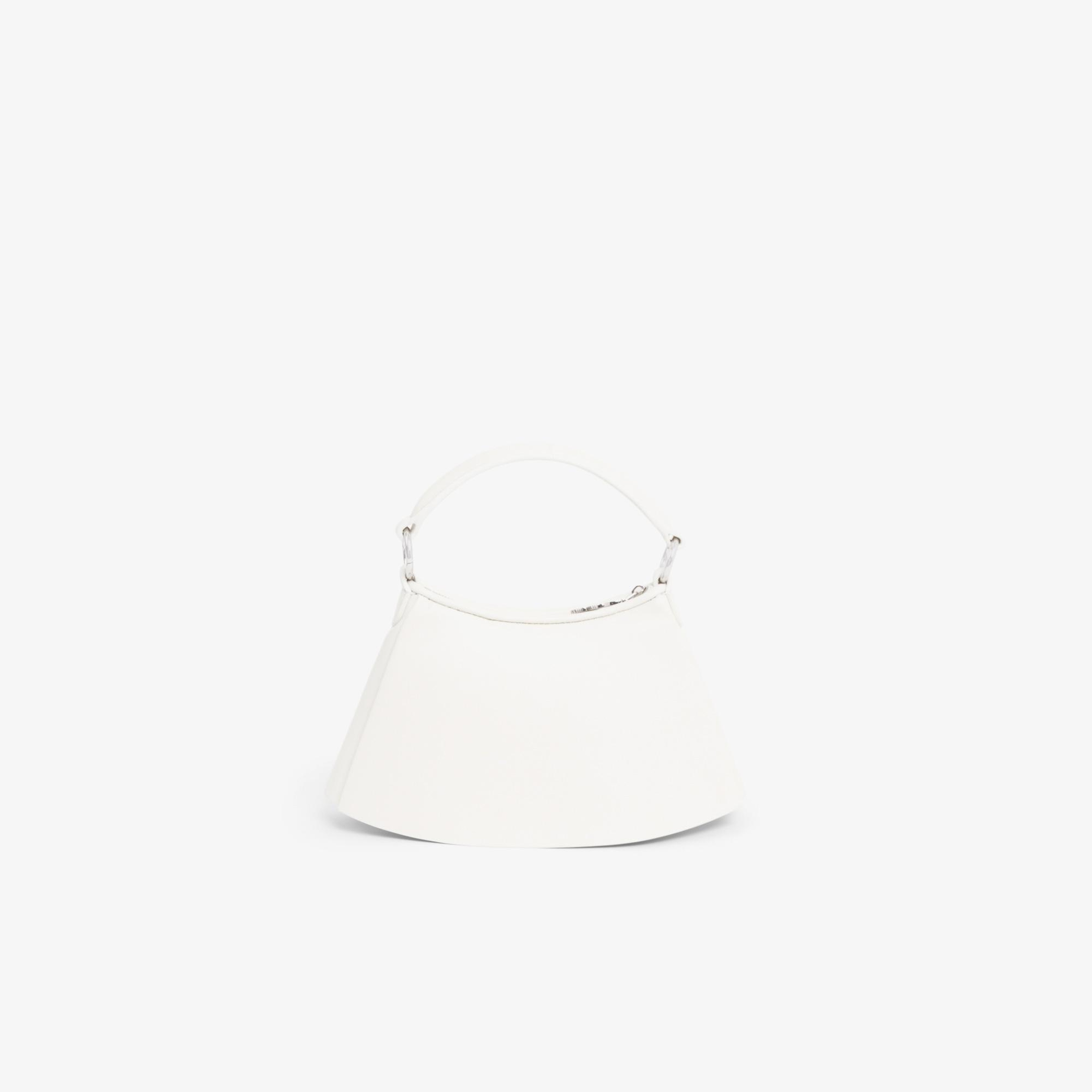 Lacoste Mini Lenglen Kadın Deri Beyaz Omuz Çantası