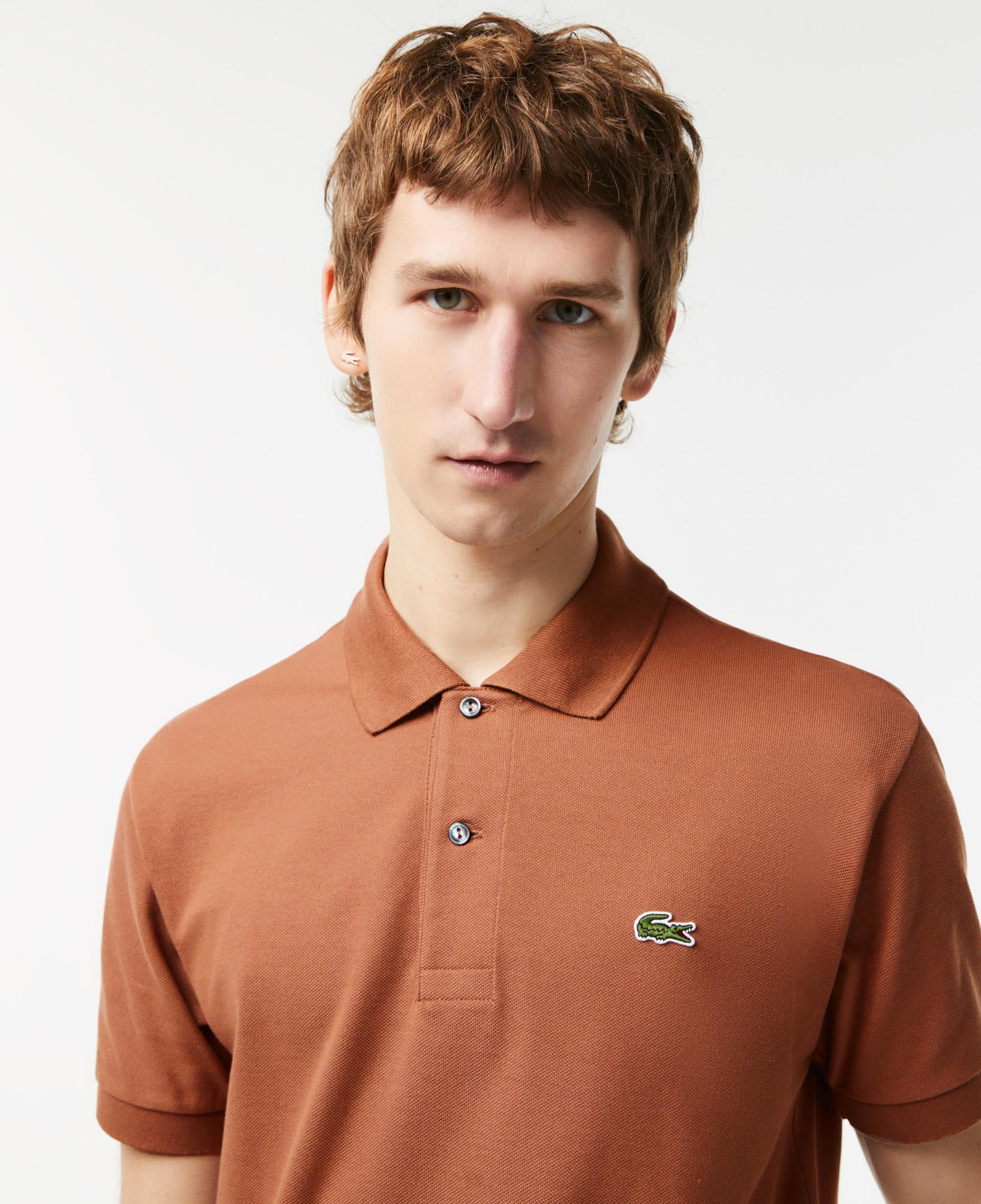 Lacoste L.12.12 Erkek Classic Fit Kahverengi Polo