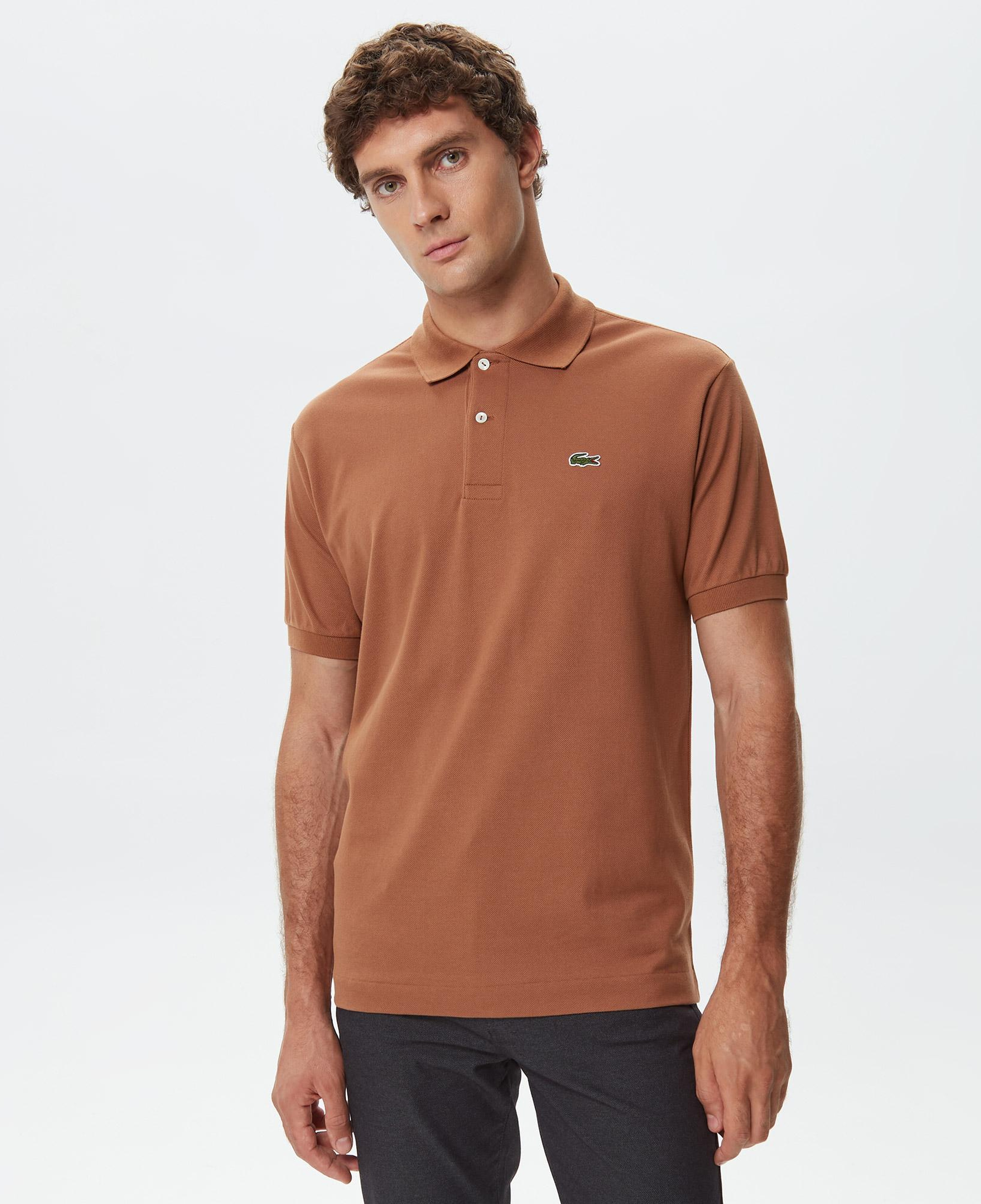 Lacoste L.12.12 Erkek Classic Fit Kahverengi Polo