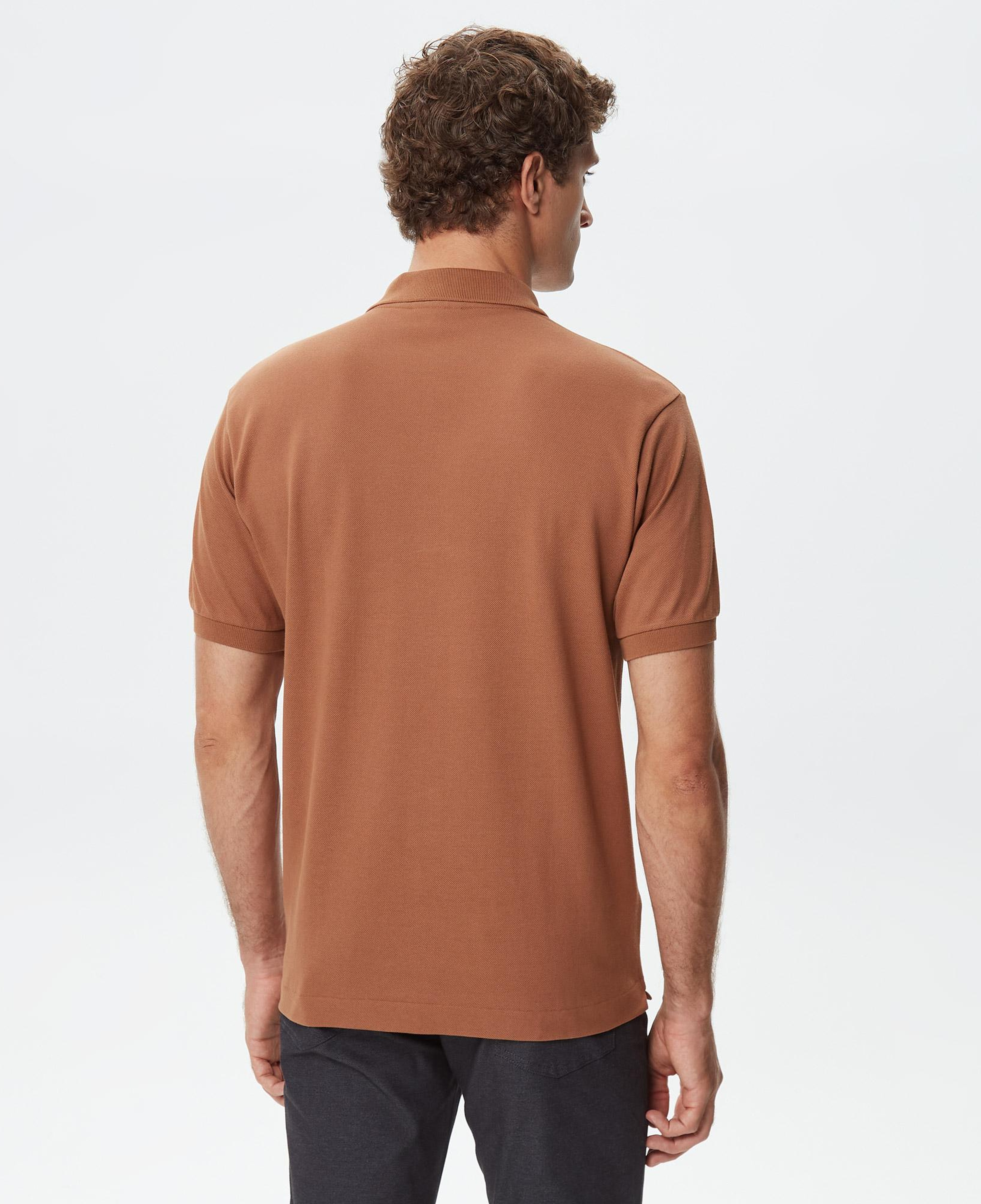 Lacoste L.12.12 Erkek Classic Fit Kahverengi Polo