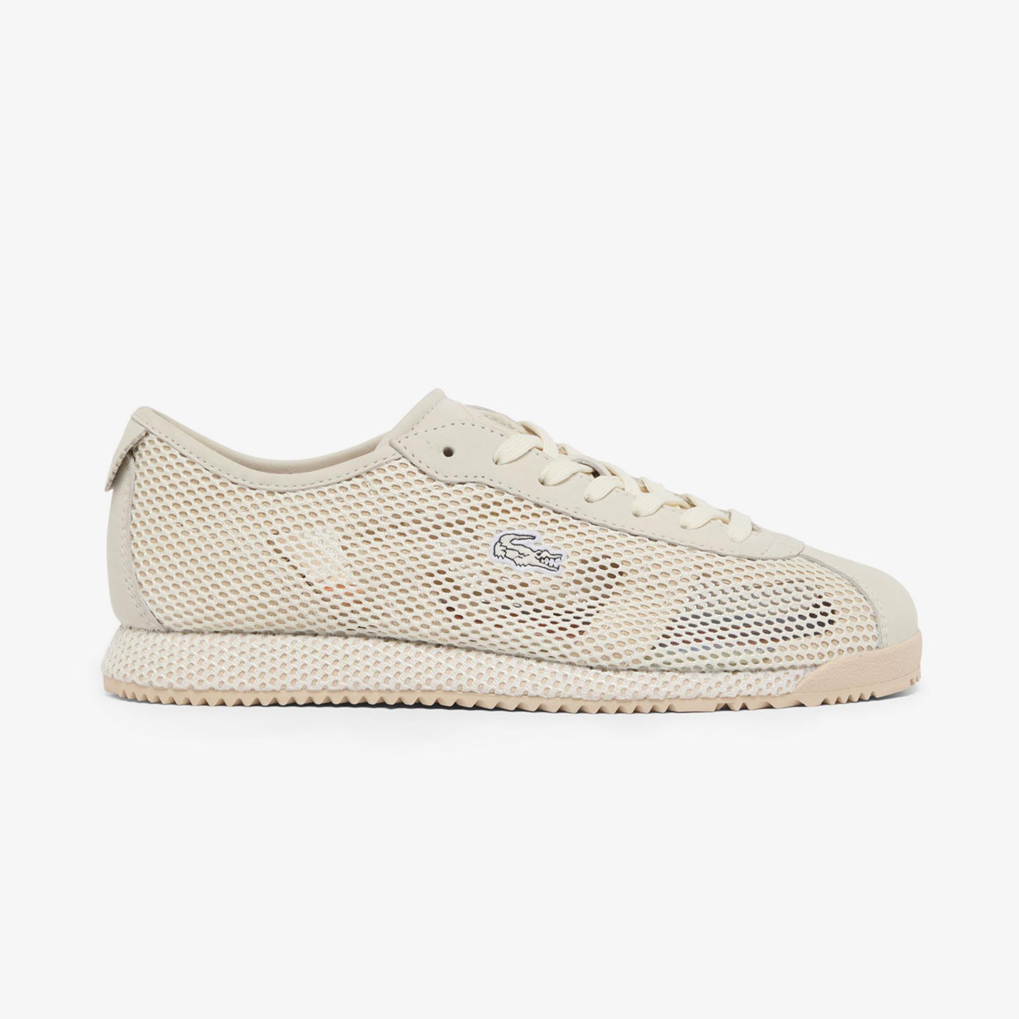 Lacoste Club-Low Erkek Krem Sneaker