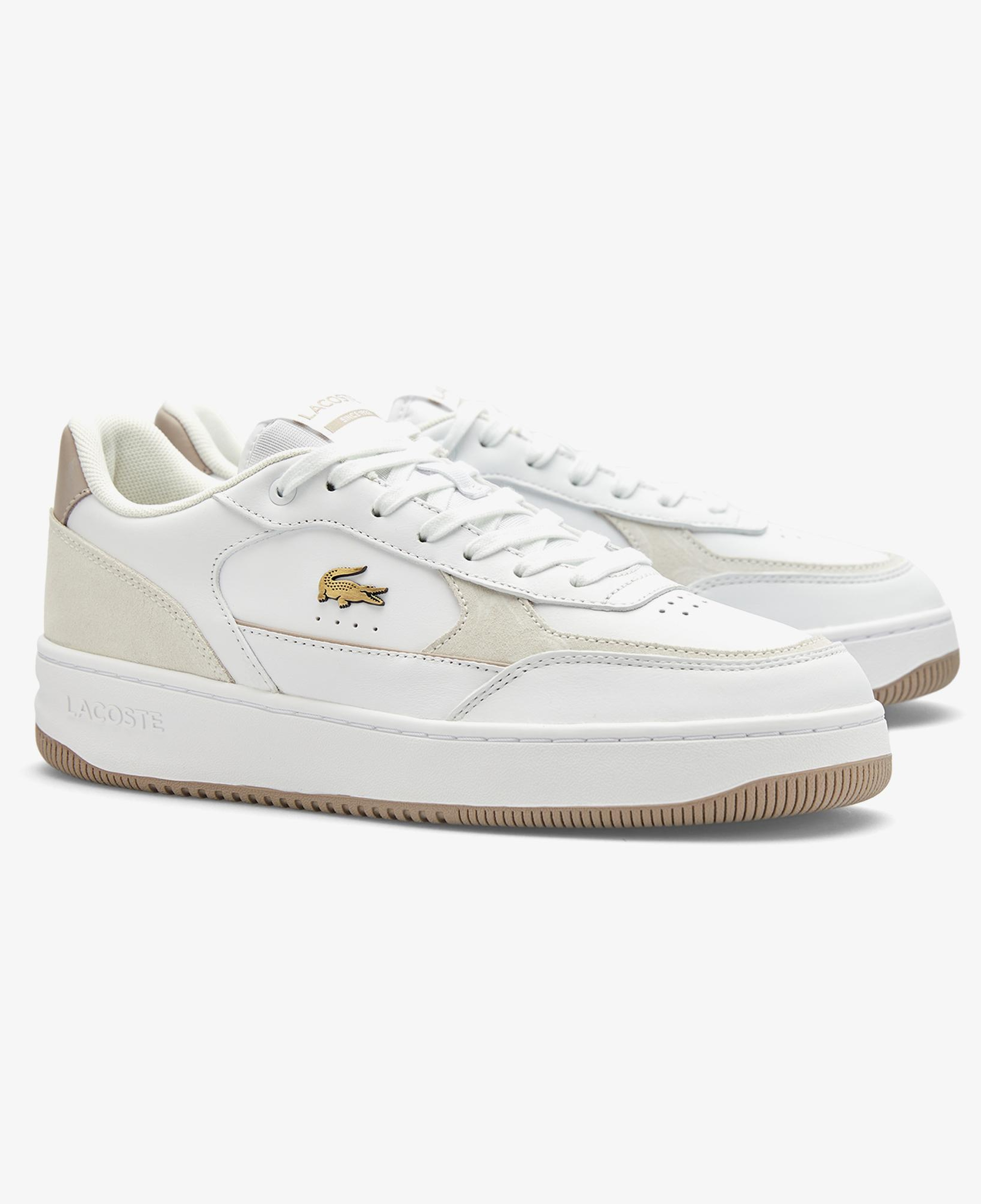 Lacoste L001 Ace Erkek Beyaz Sneaker