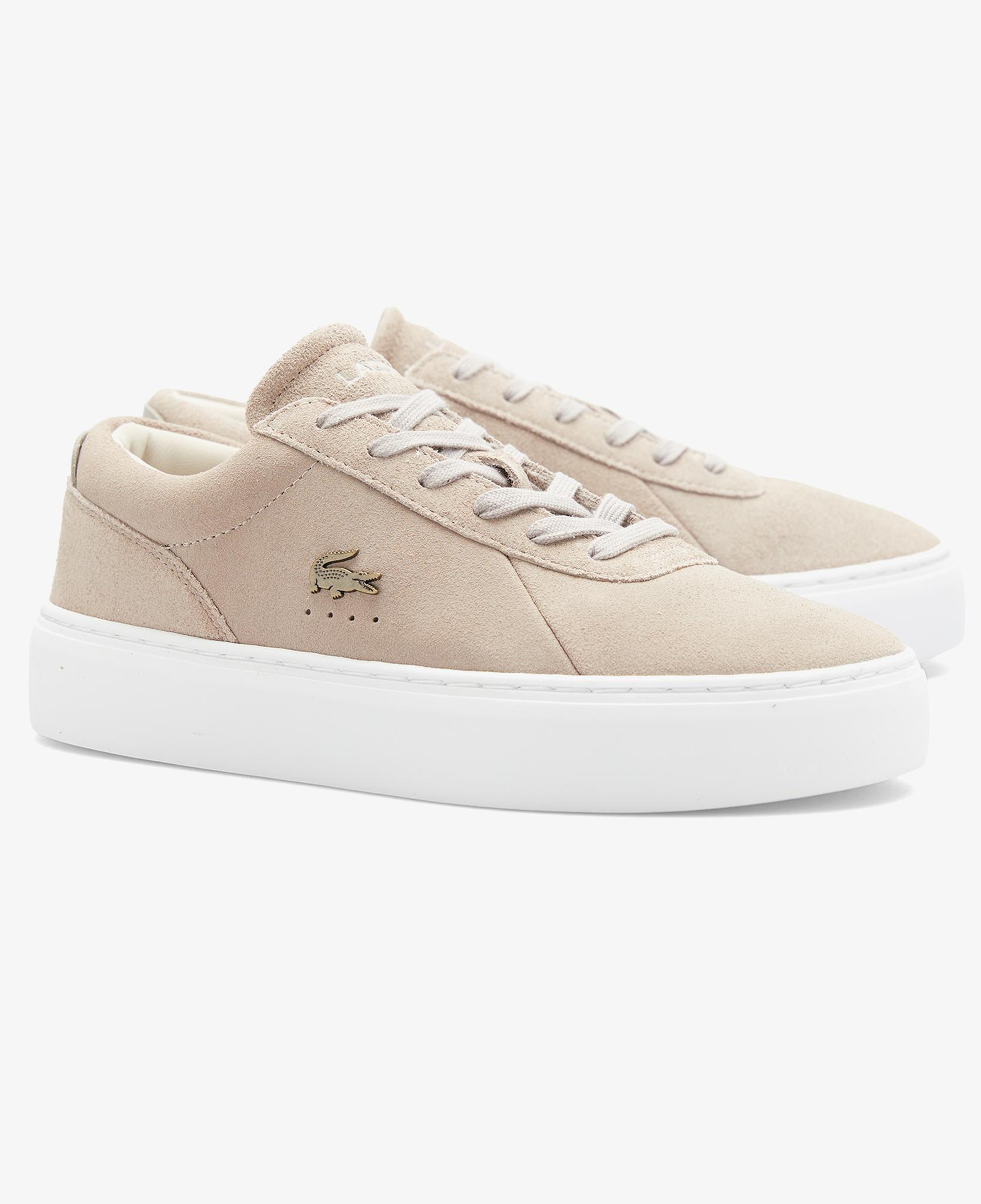 Lacoste Court Set Kadın Gri Sneaker