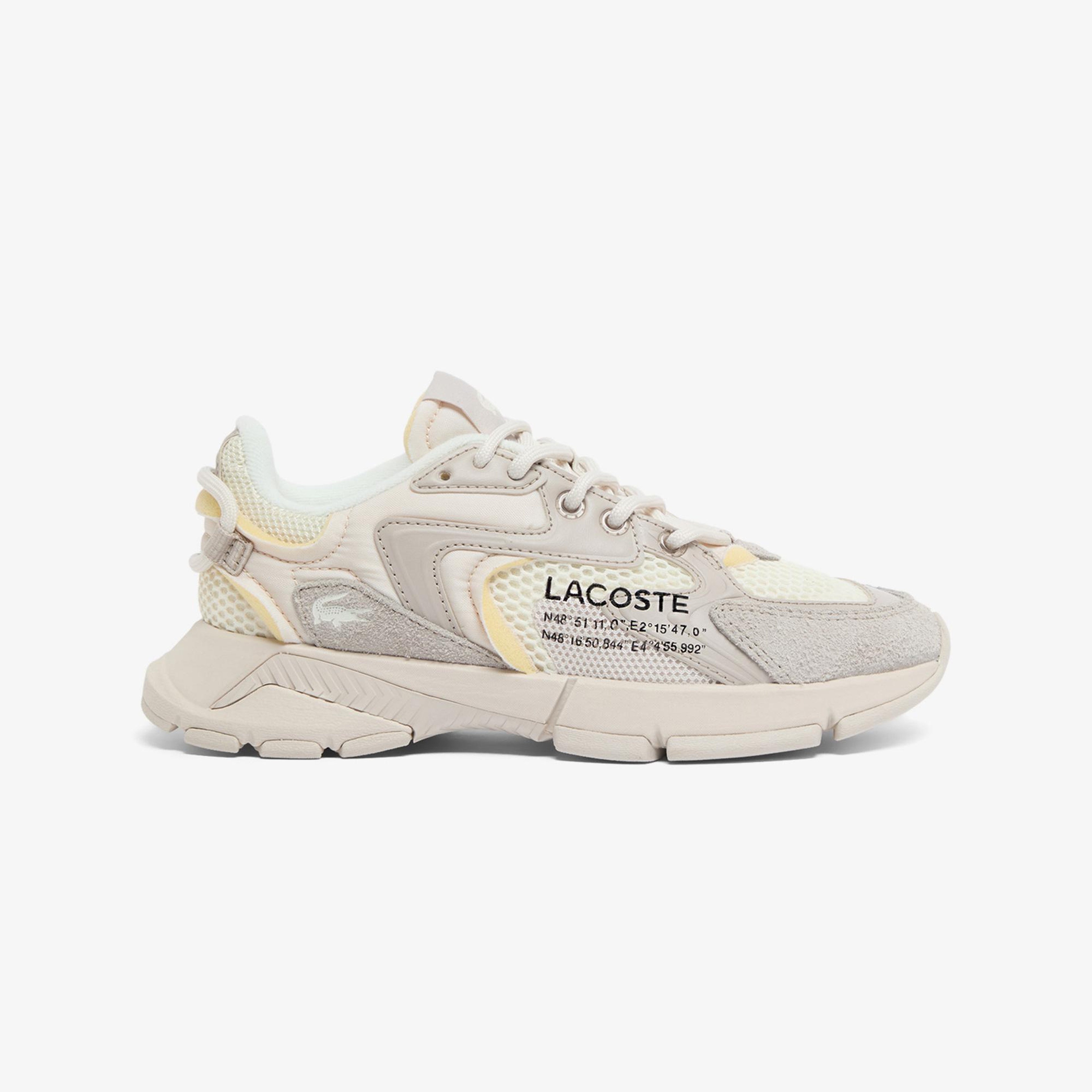 Lacoste L003 Neo Kadın Bej Sneaker