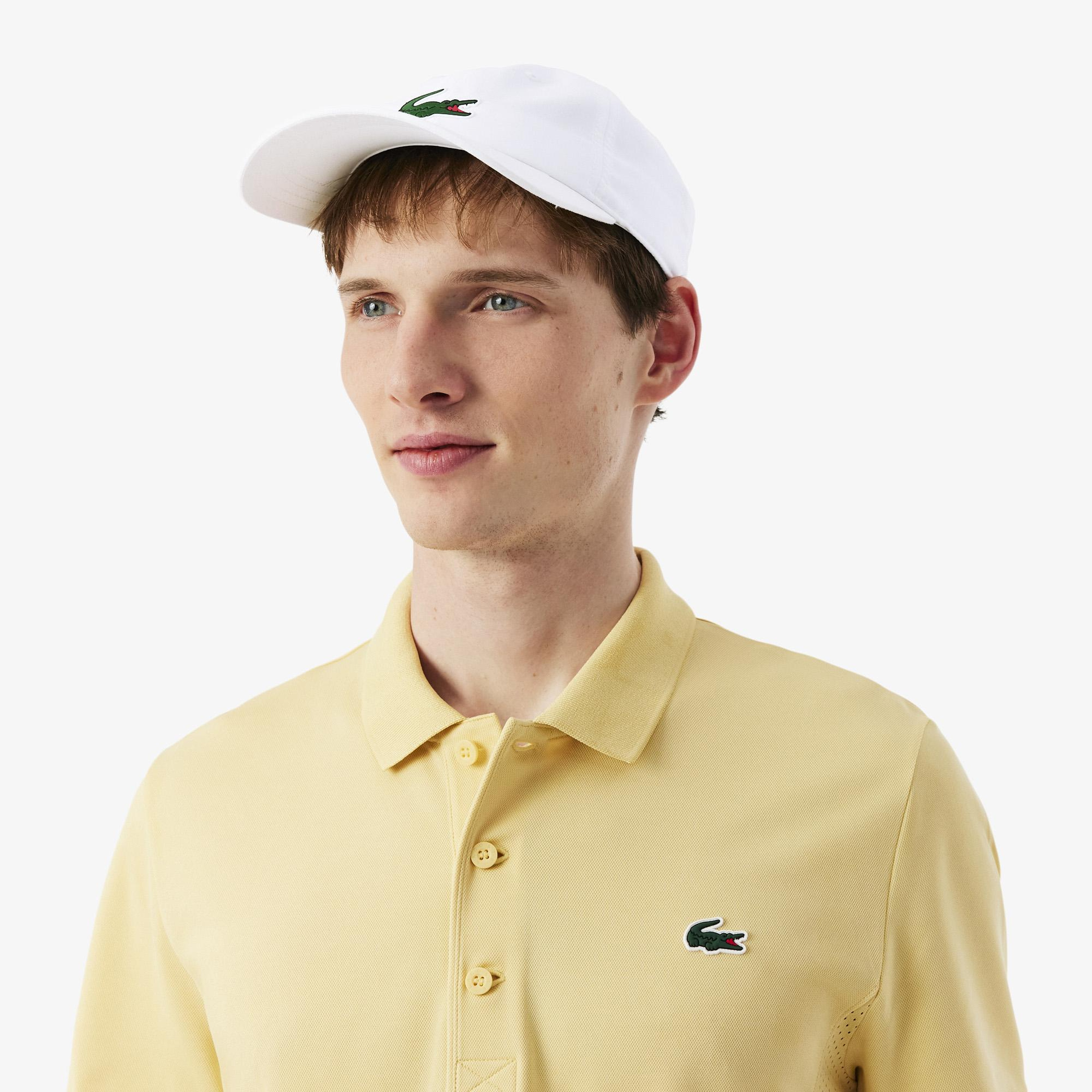 Lacoste SPORT x Novak Djokovic Erkek Beyaz Şapka