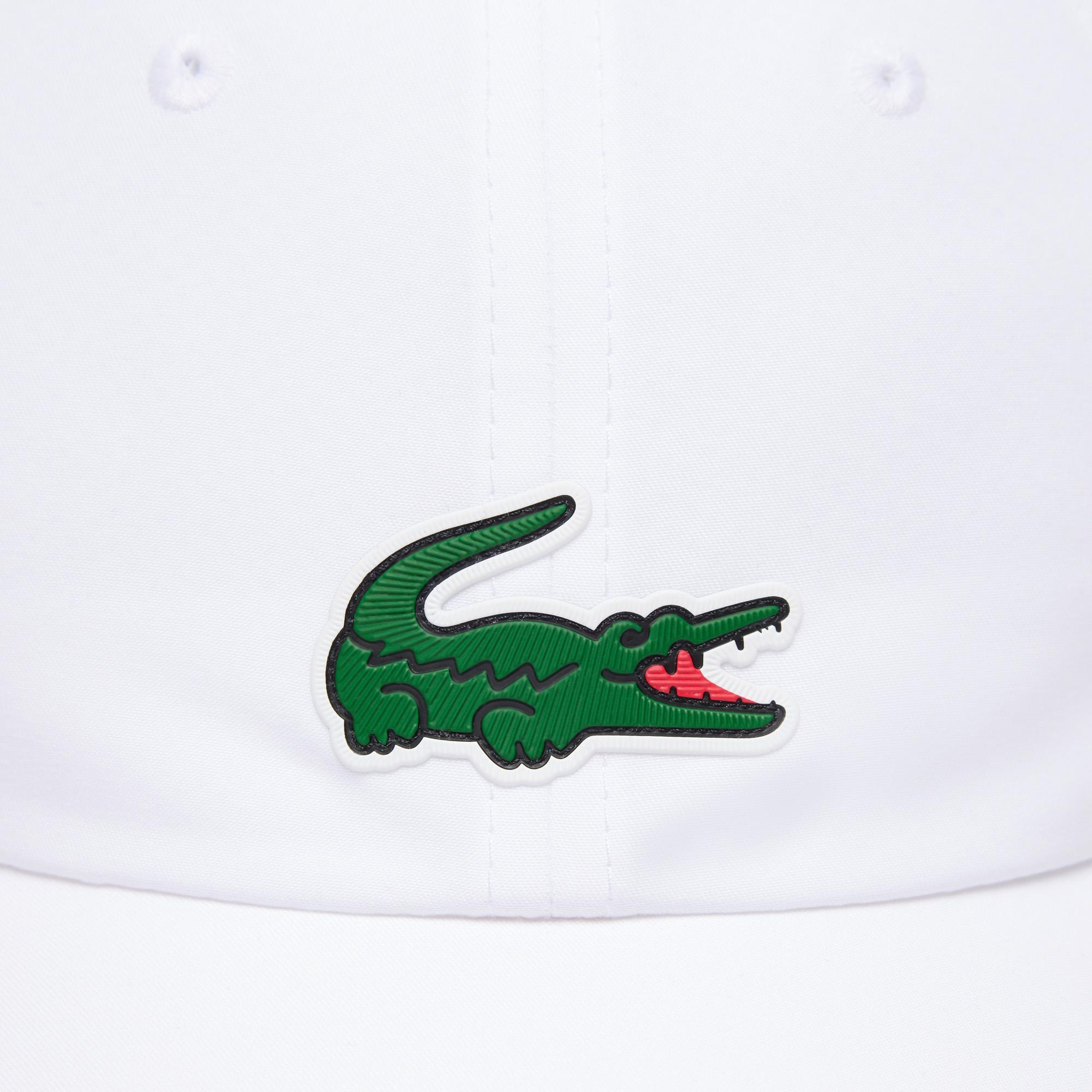 Lacoste SPORT x Novak Djokovic Erkek Beyaz Şapka