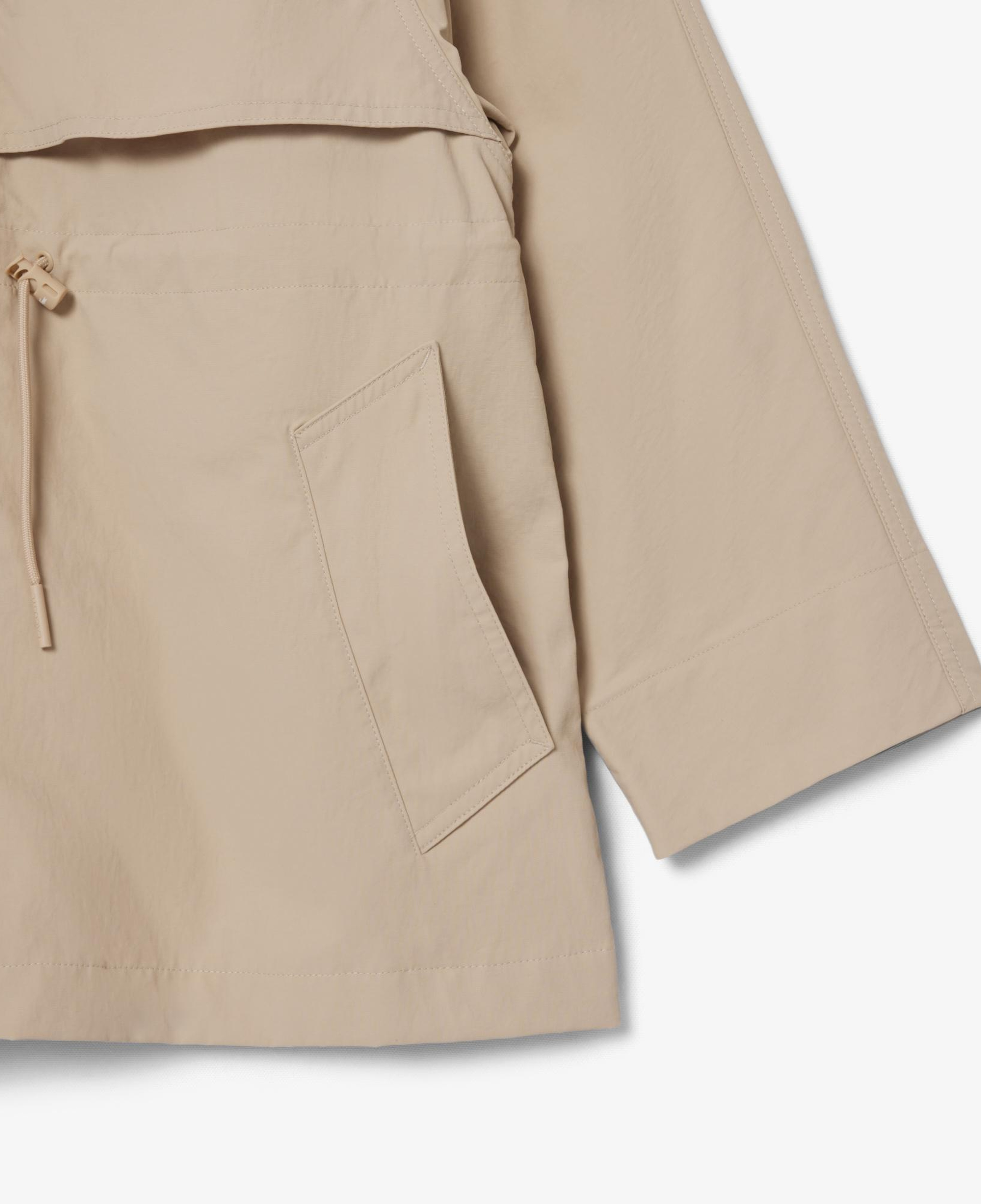 Lacoste Kadın Oversize Fit Bej Ceket