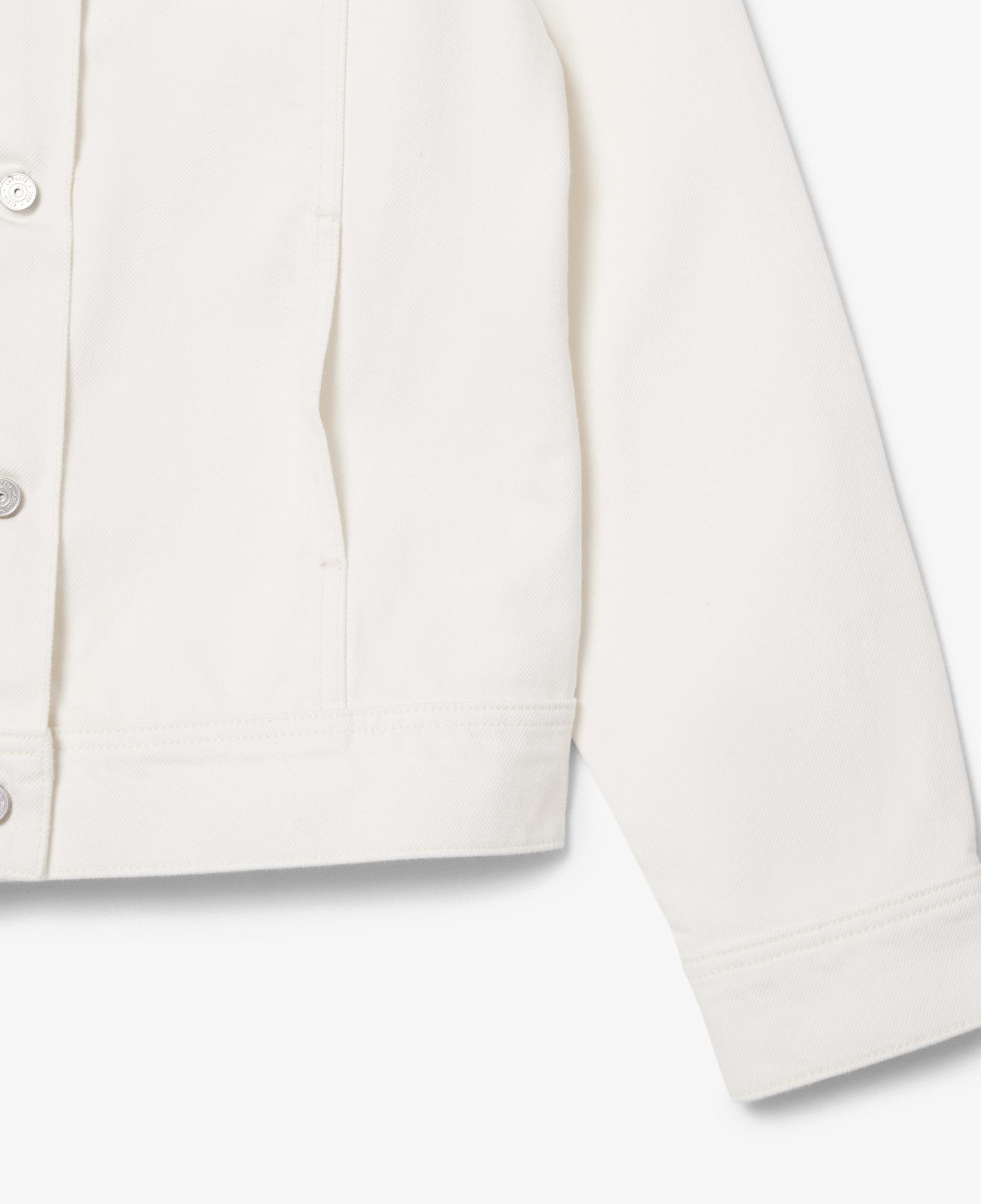 Lacoste Kadın Denim Beyaz Ceket