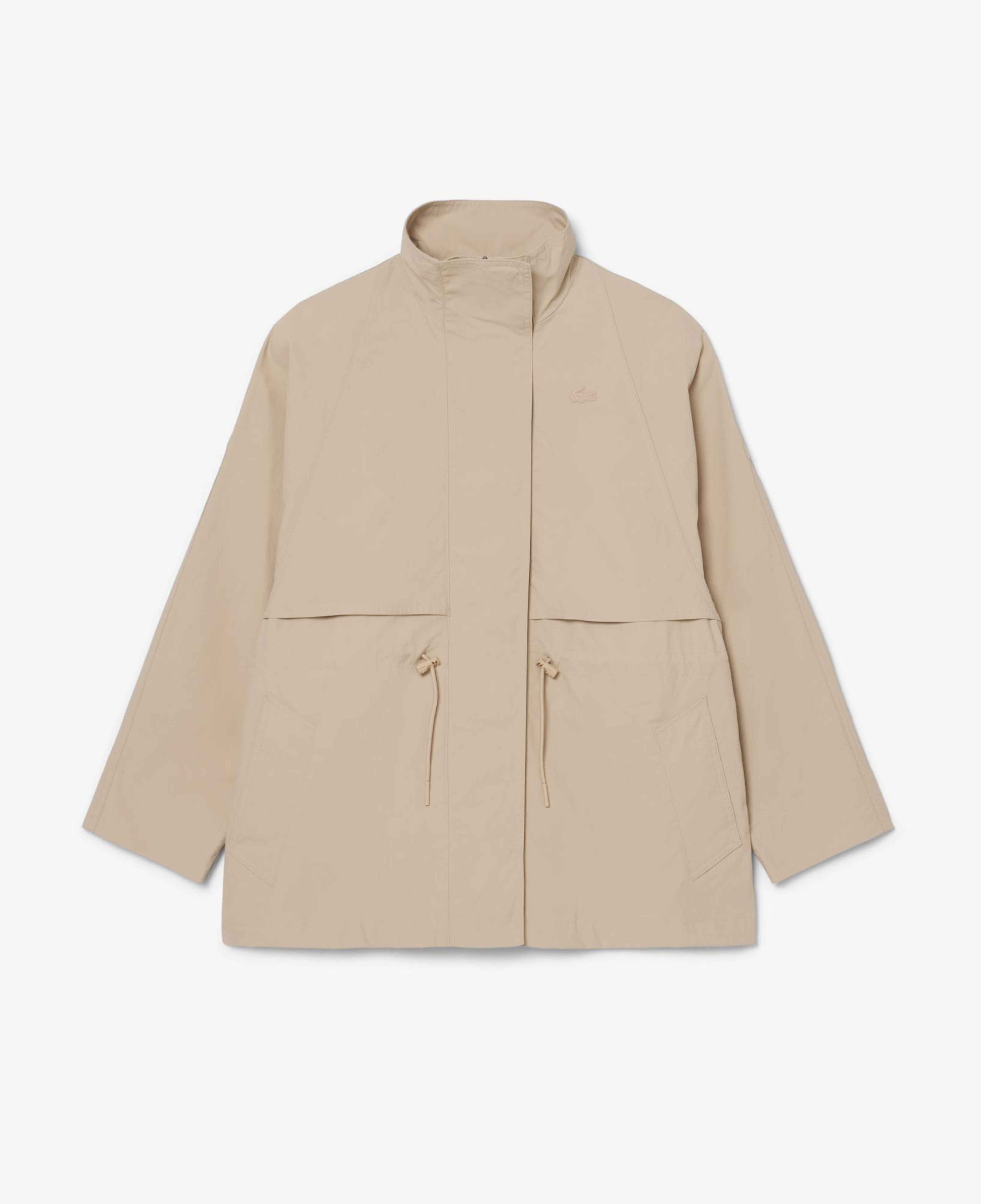 Lacoste Kadın Oversize Fit Bej Ceket