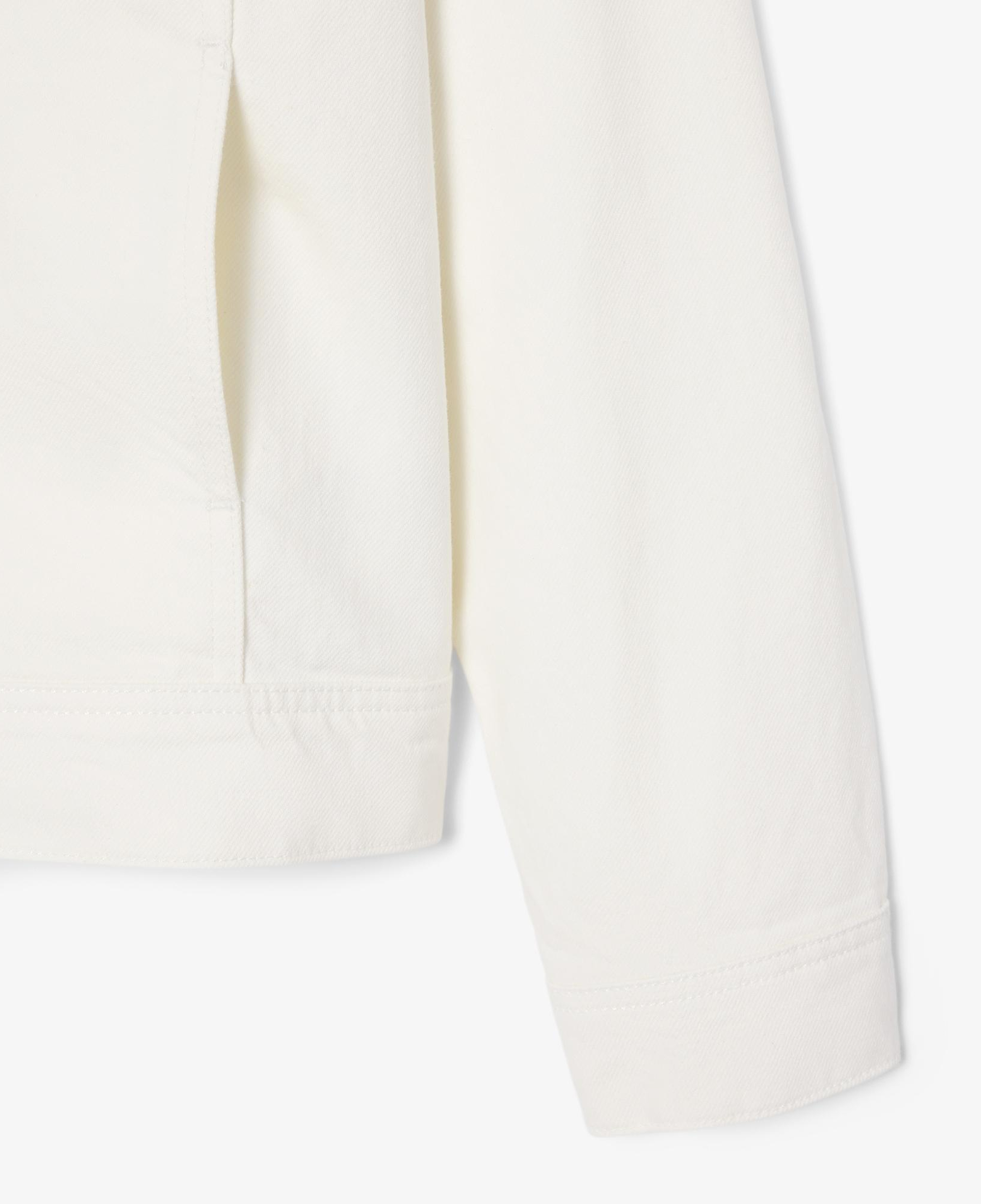 Lacoste Kadın Denim Beyaz Ceket