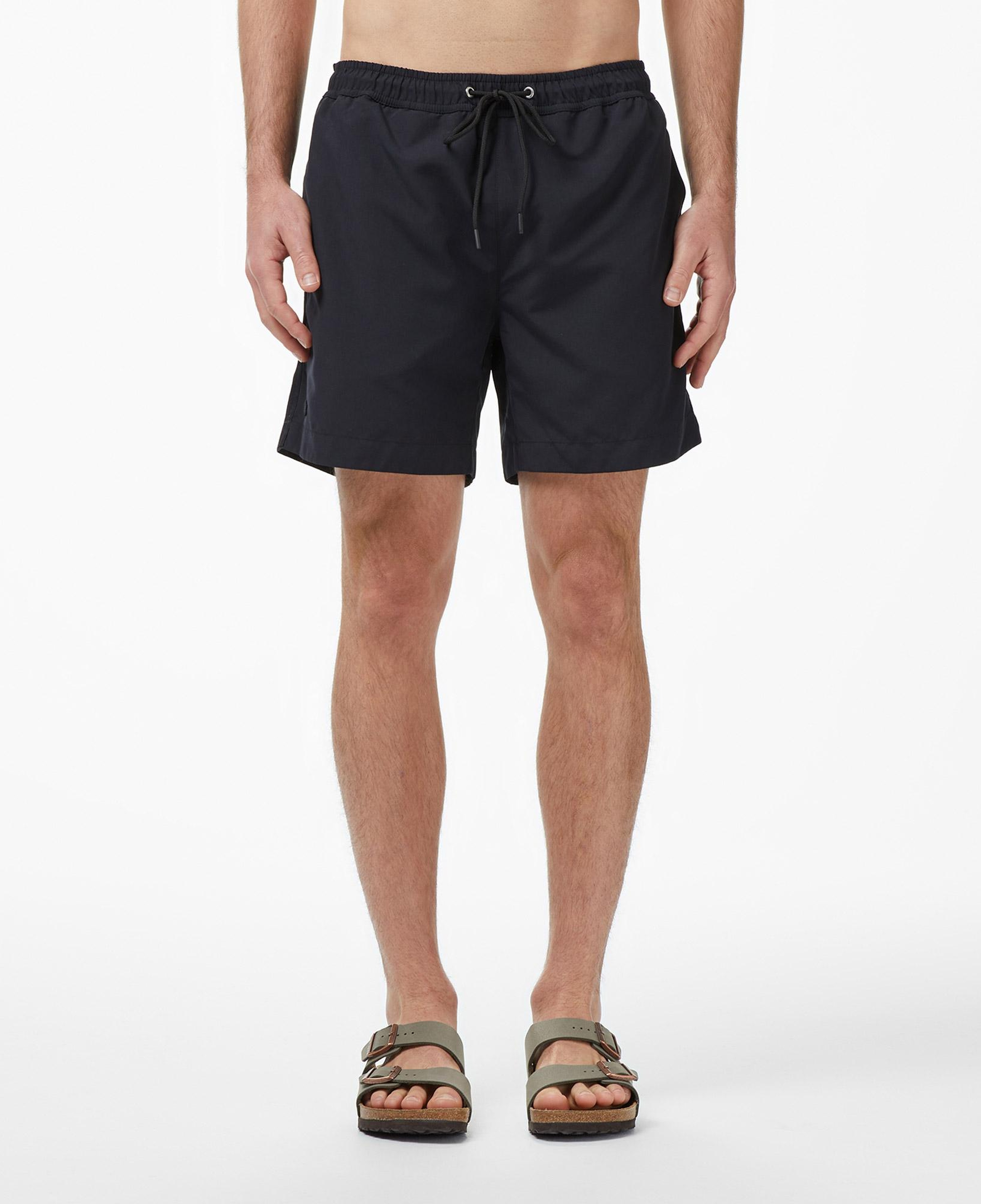 Lacoste Erkek Regular Fit Siyah Deniz Şortu