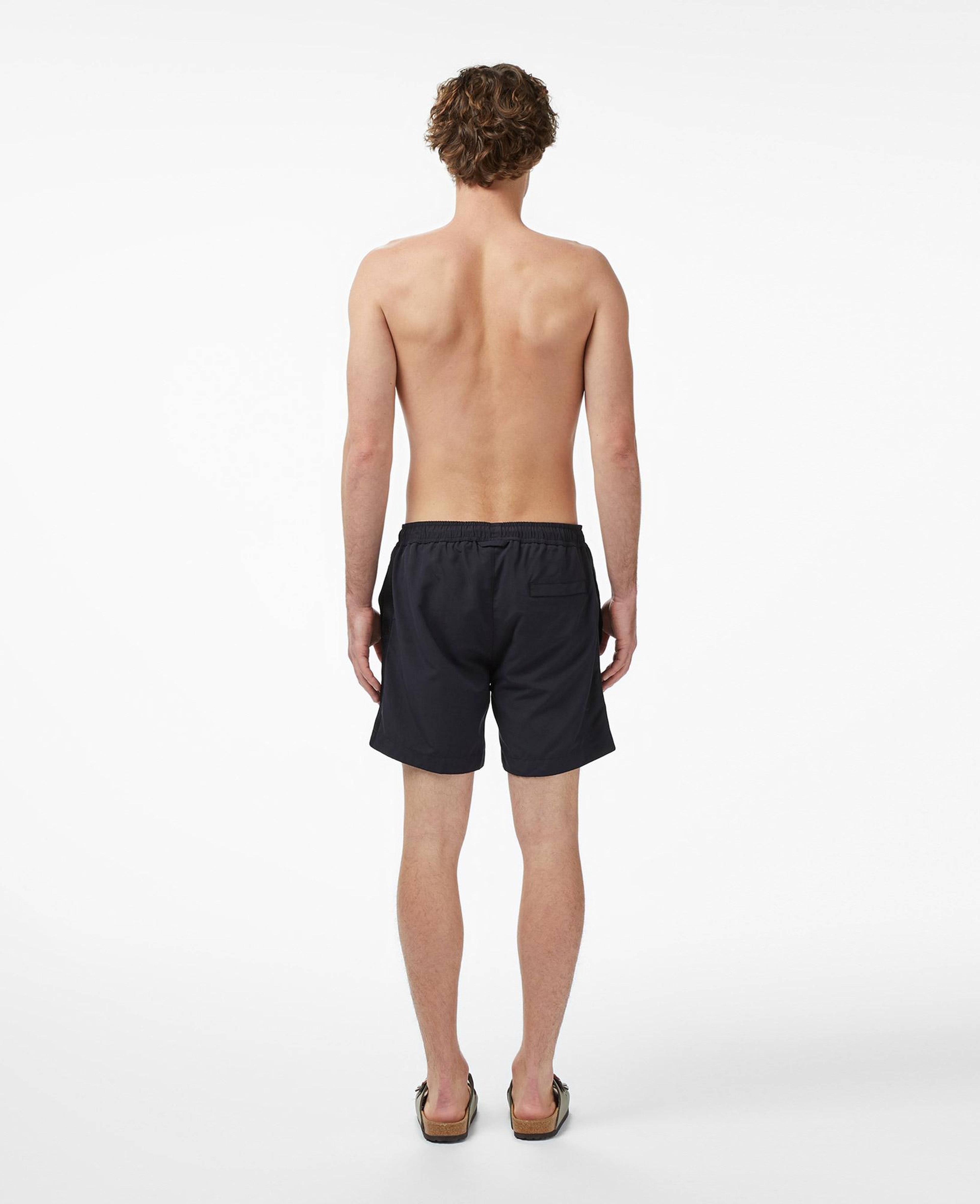 Lacoste Erkek Regular Fit Siyah Deniz Şortu