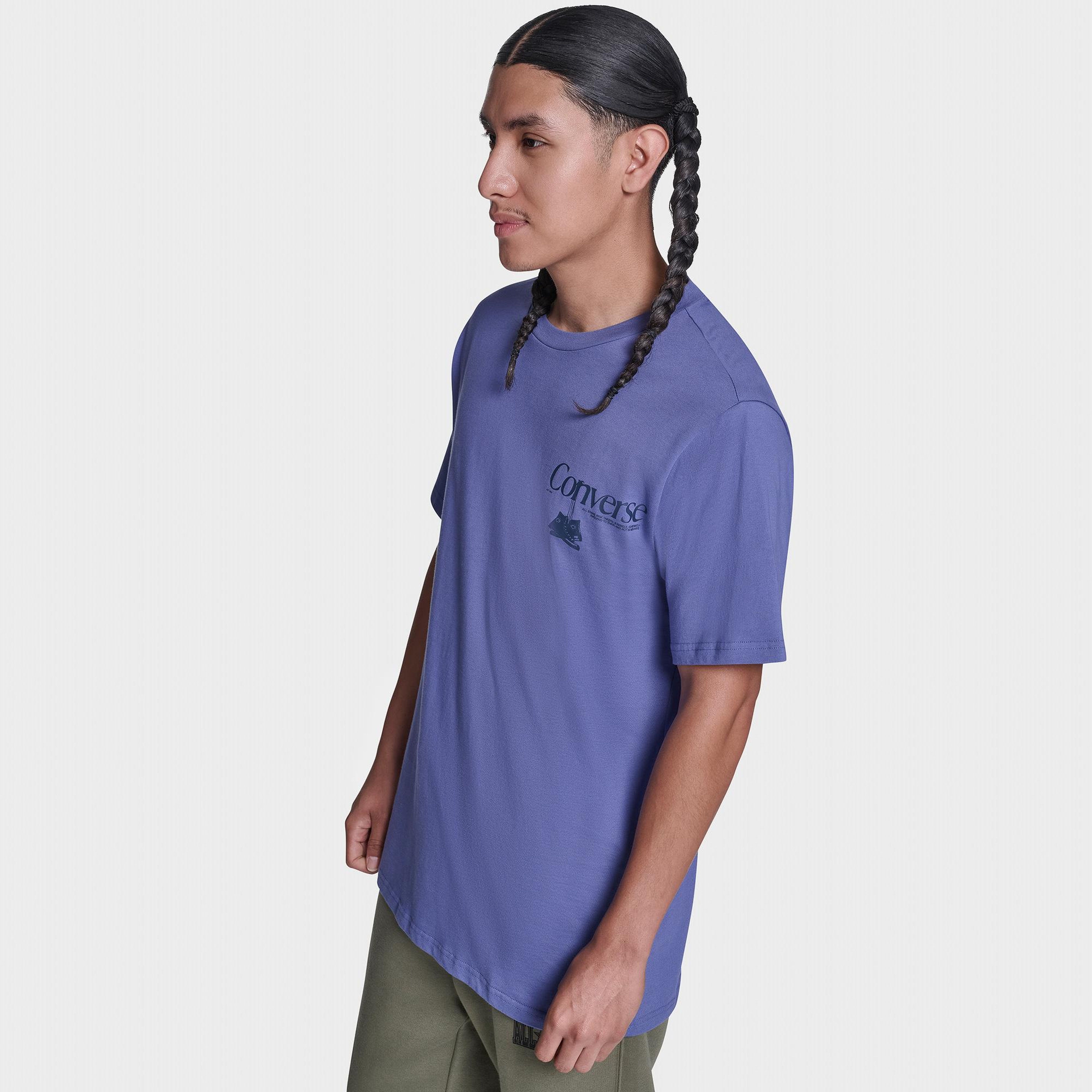 Converse Erkek Mor T-Shirt