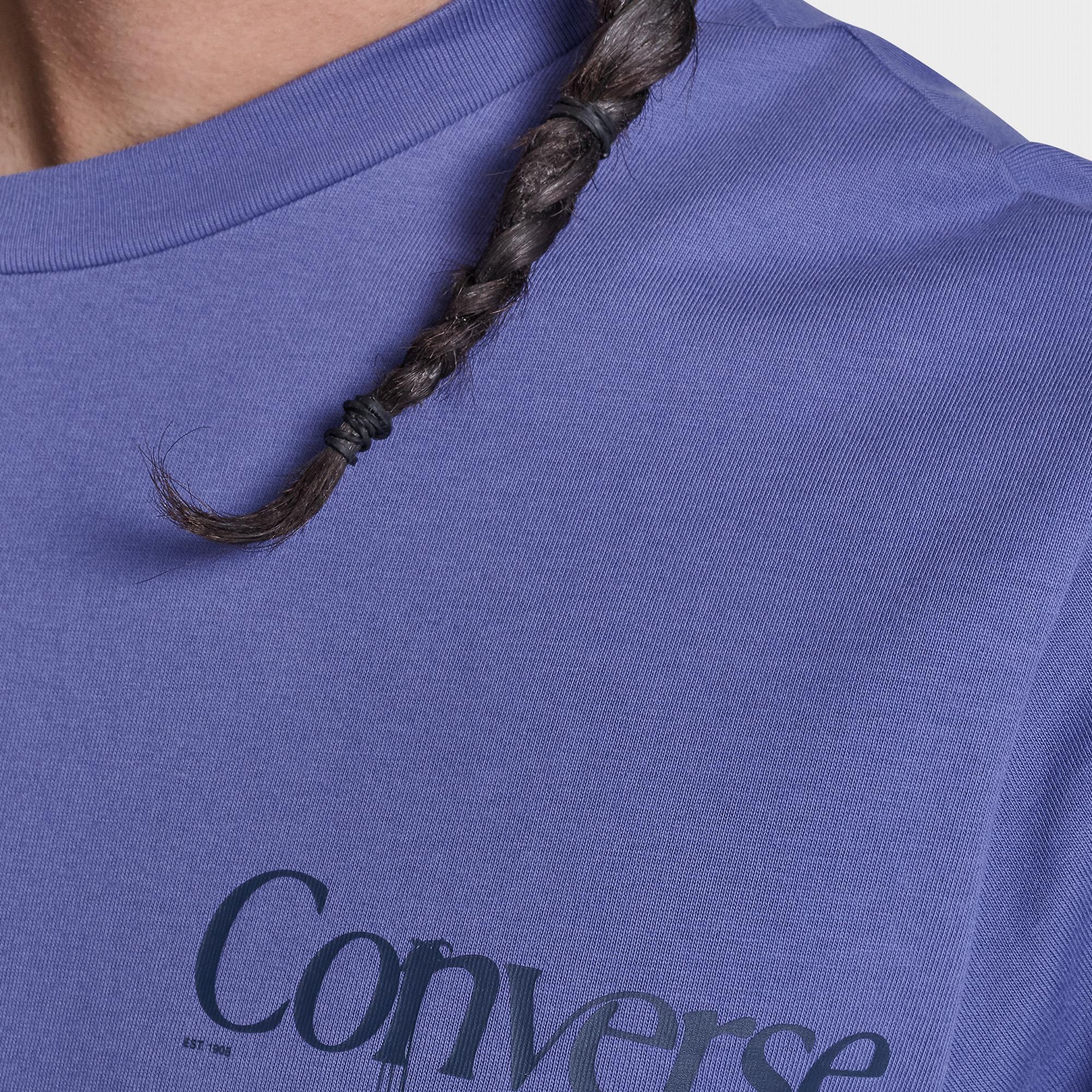 Converse Erkek Mor T-Shirt